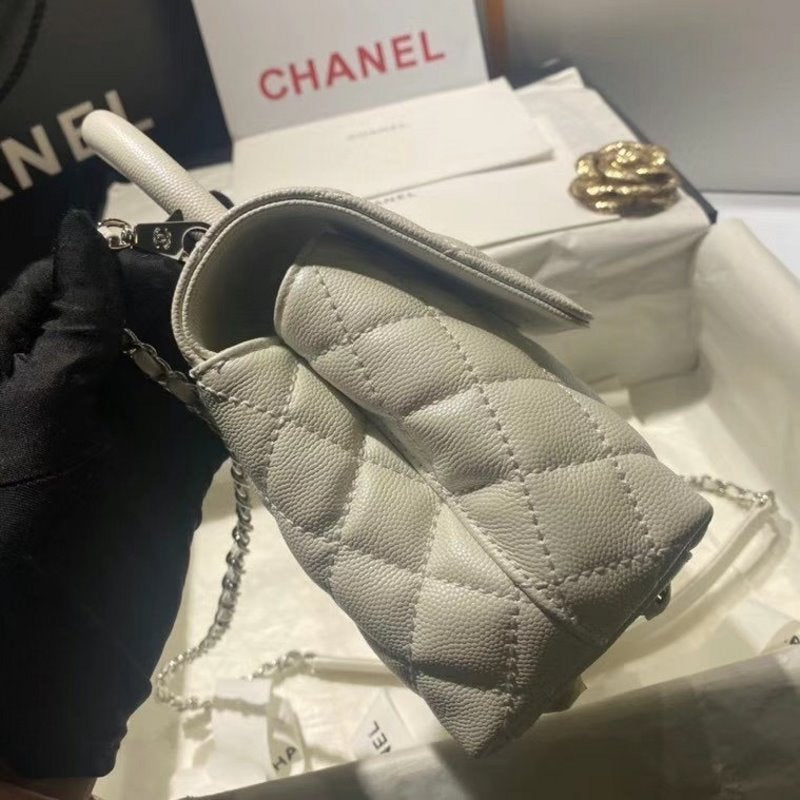 Chanel Top Handle Bag Flap Handbag Bag Bch00822