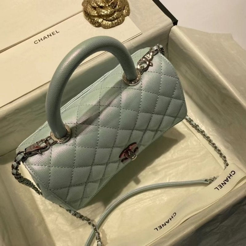 Chanel Top Handle Bag Flap Handbag Bag Bch00824