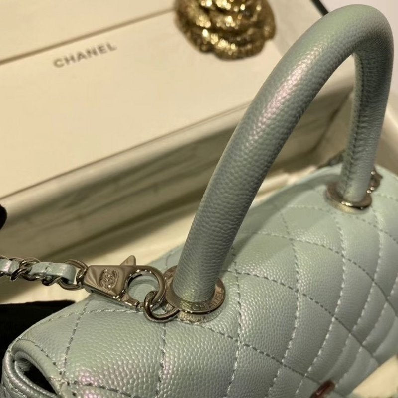Chanel Top Handle Bag Flap Handbag Bag Bch00824