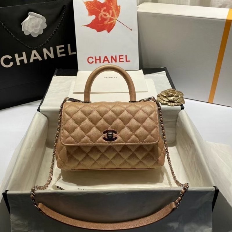 Chanel Top Handle Bag Flap Handbag Bag Bch00826