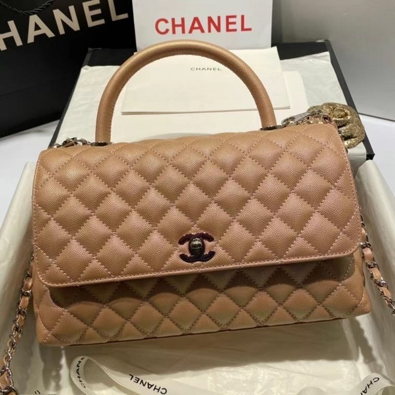 Chanel Top Handle Bag Flap Handbag Bag Bch00827