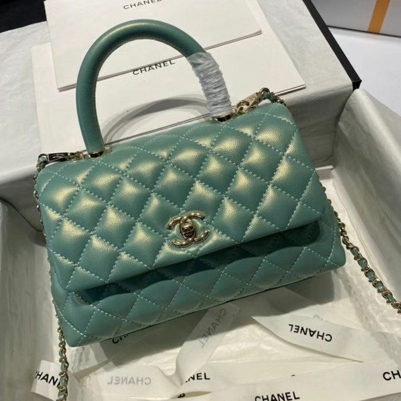 Chanel Top Handle Bag Flap Handbag Bag Bch00829