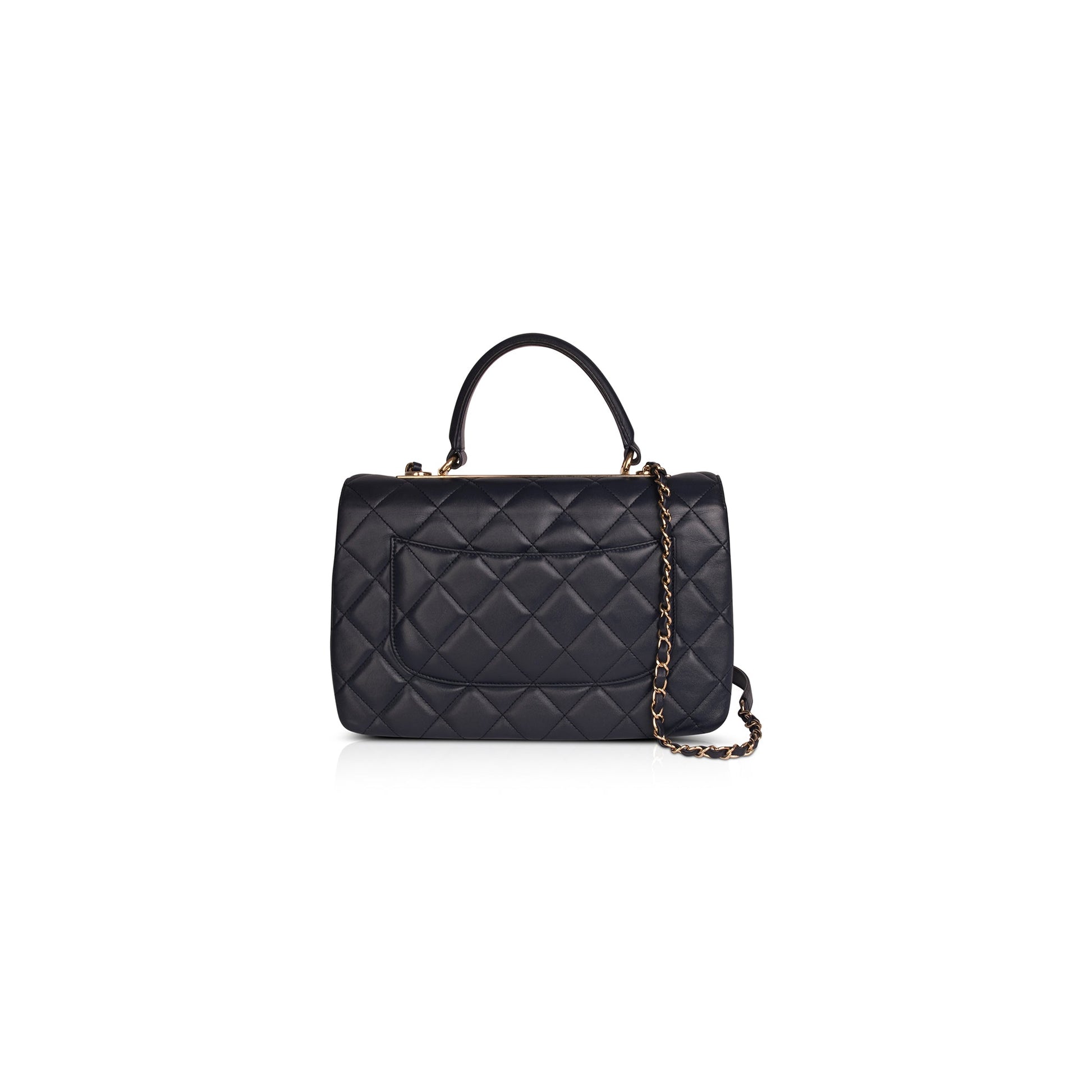 Chanel Trendy CC Top Handle Flap Travel Bag
