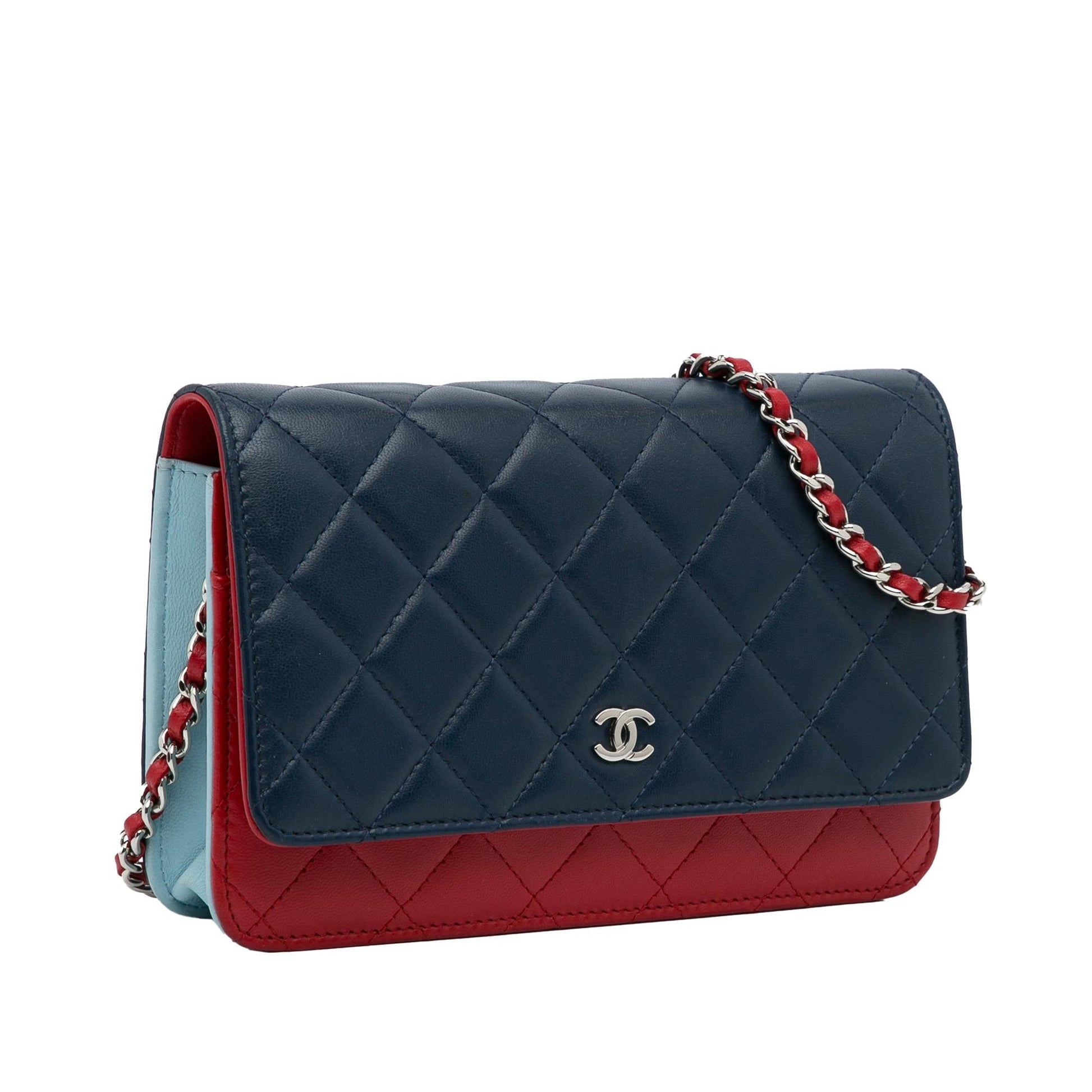 Chanel Tricolor CC on SHG-eSS2py Wallet Case
