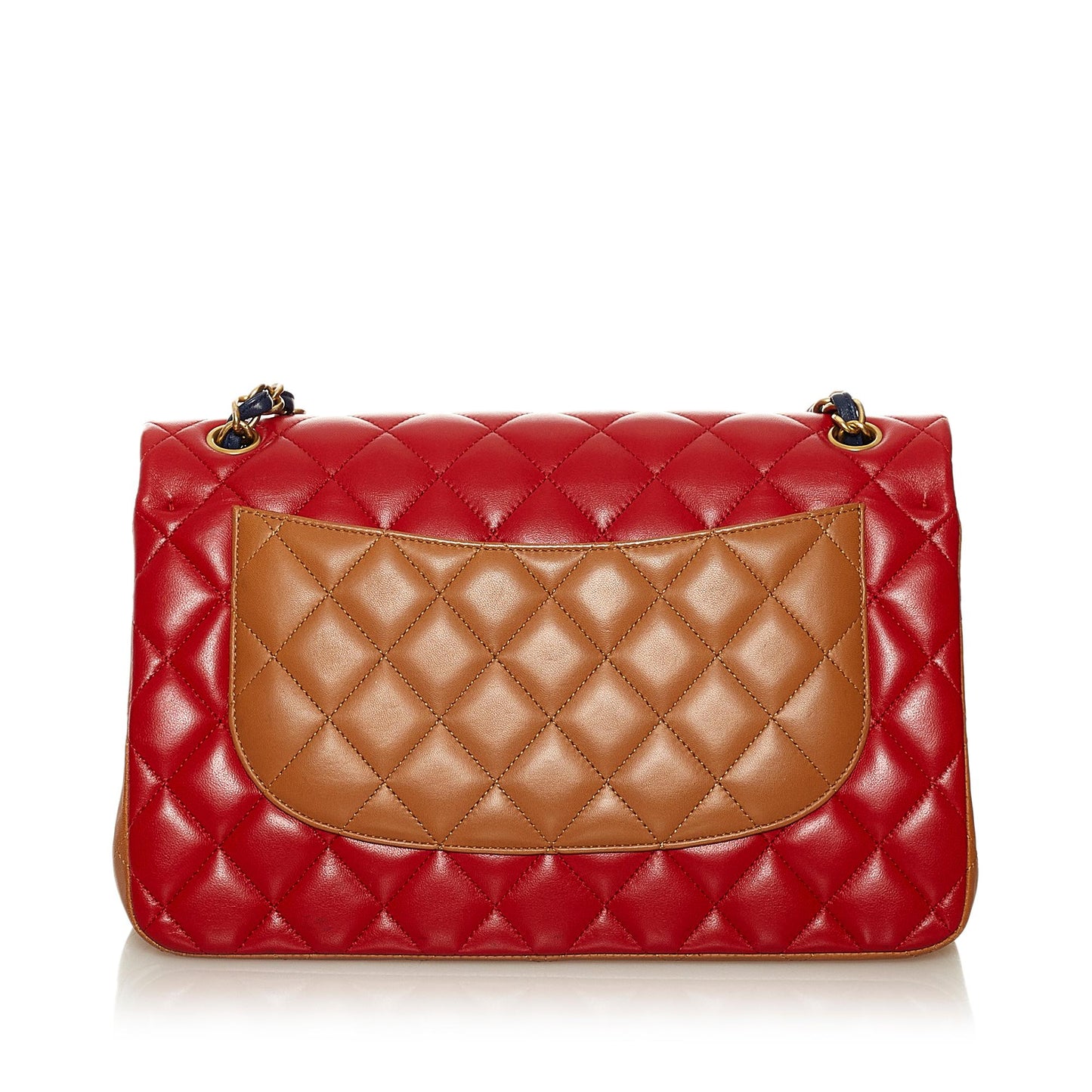Chanel Tricolor Classic Double Flap SHG-B078YB Shoulder Bag