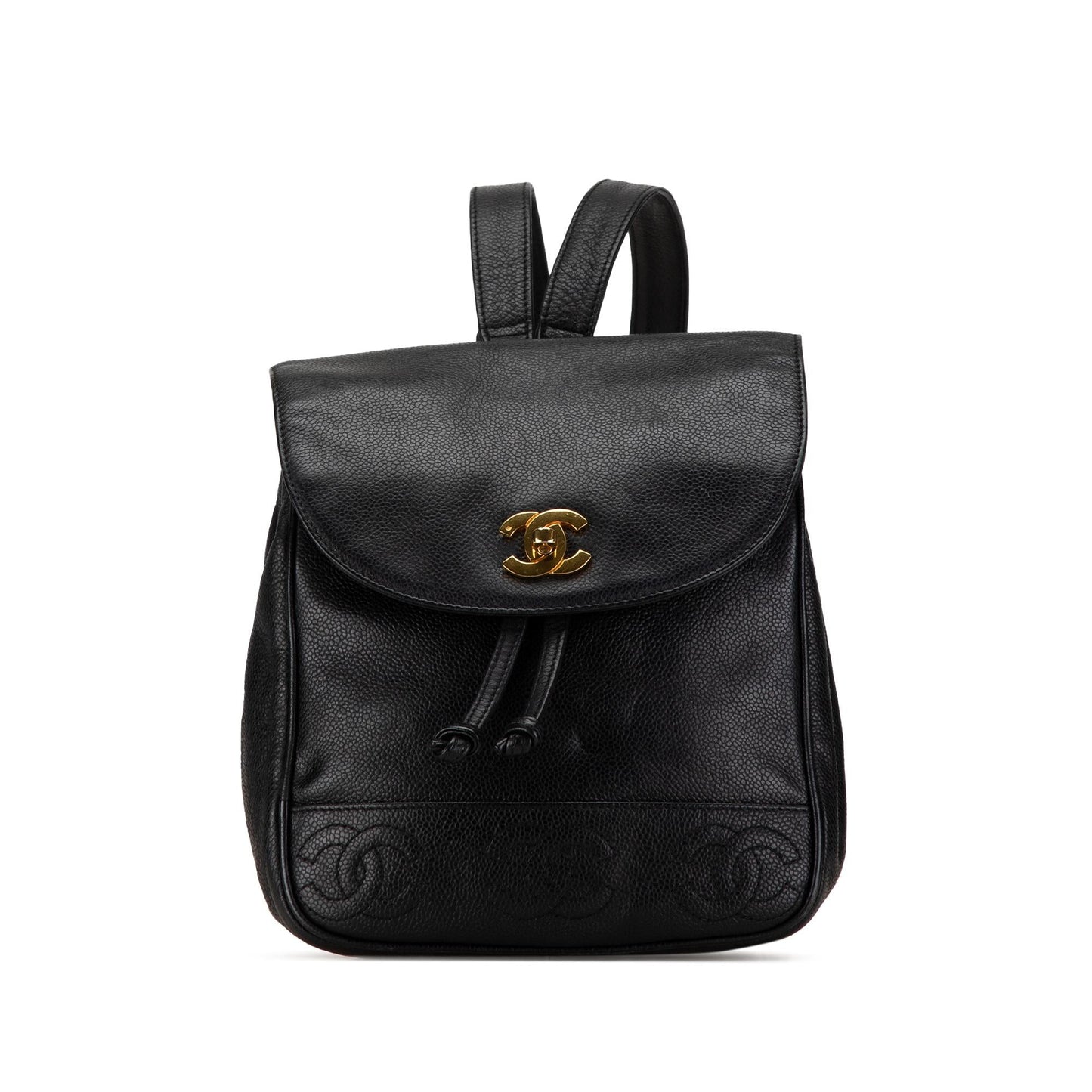 Chanel Triple CC Caviar Backpack SHG-tGYTGh