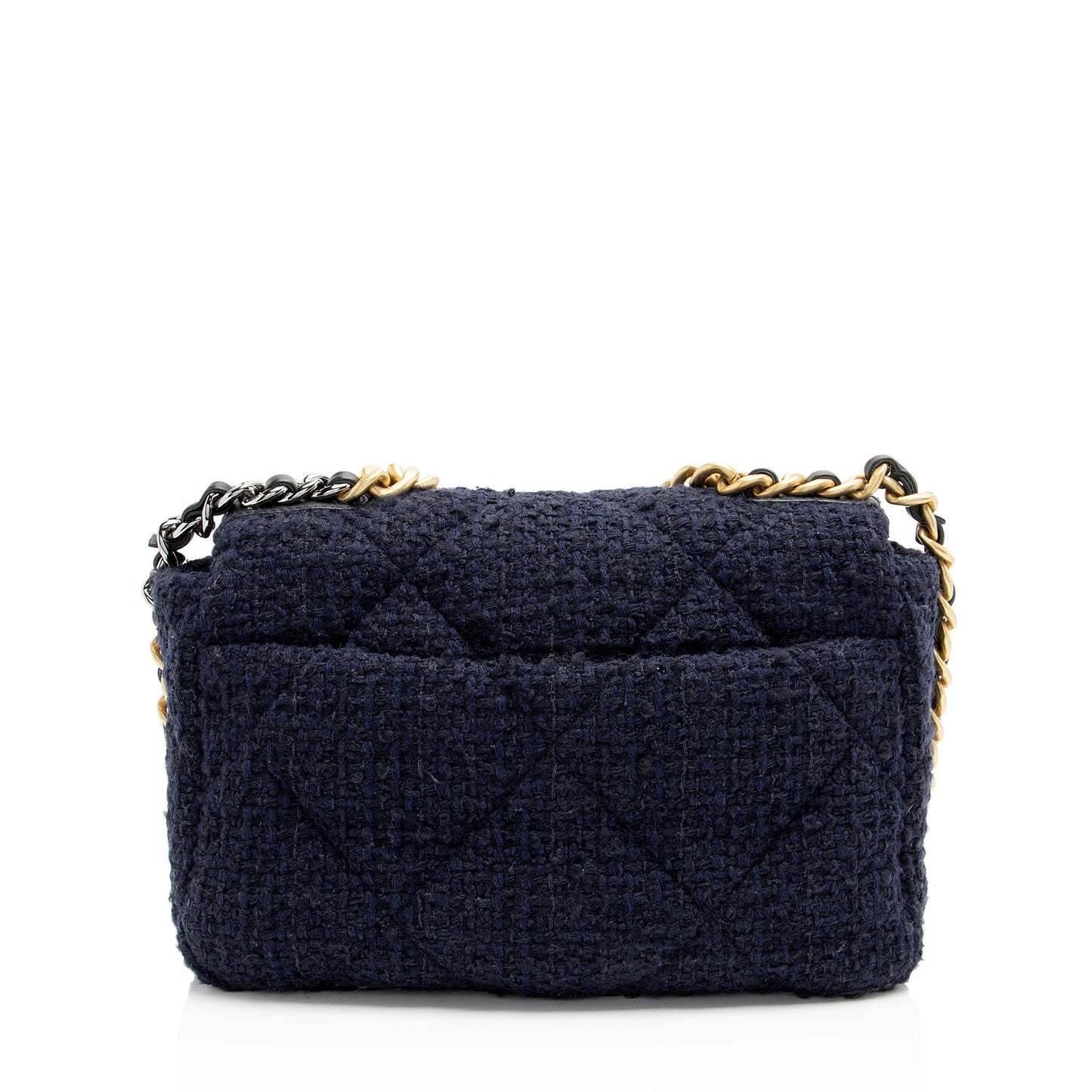 Chanel Tweed 19 Flap Shoulder Bag