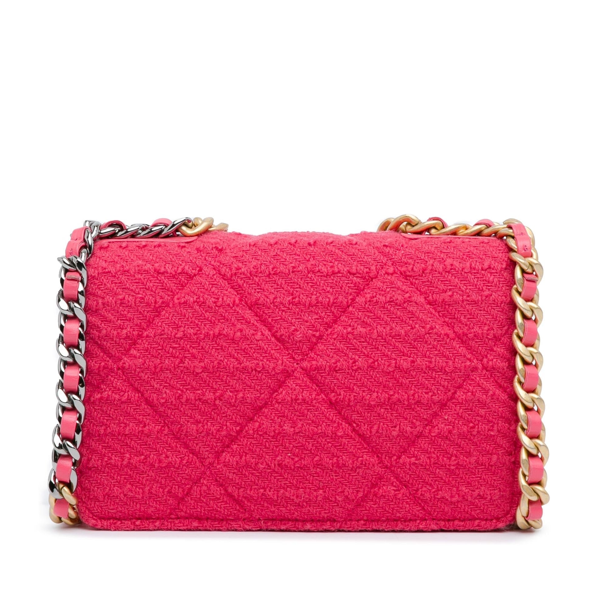 Chanel Tweed 19 On SHG-foUaPL Wallet Case