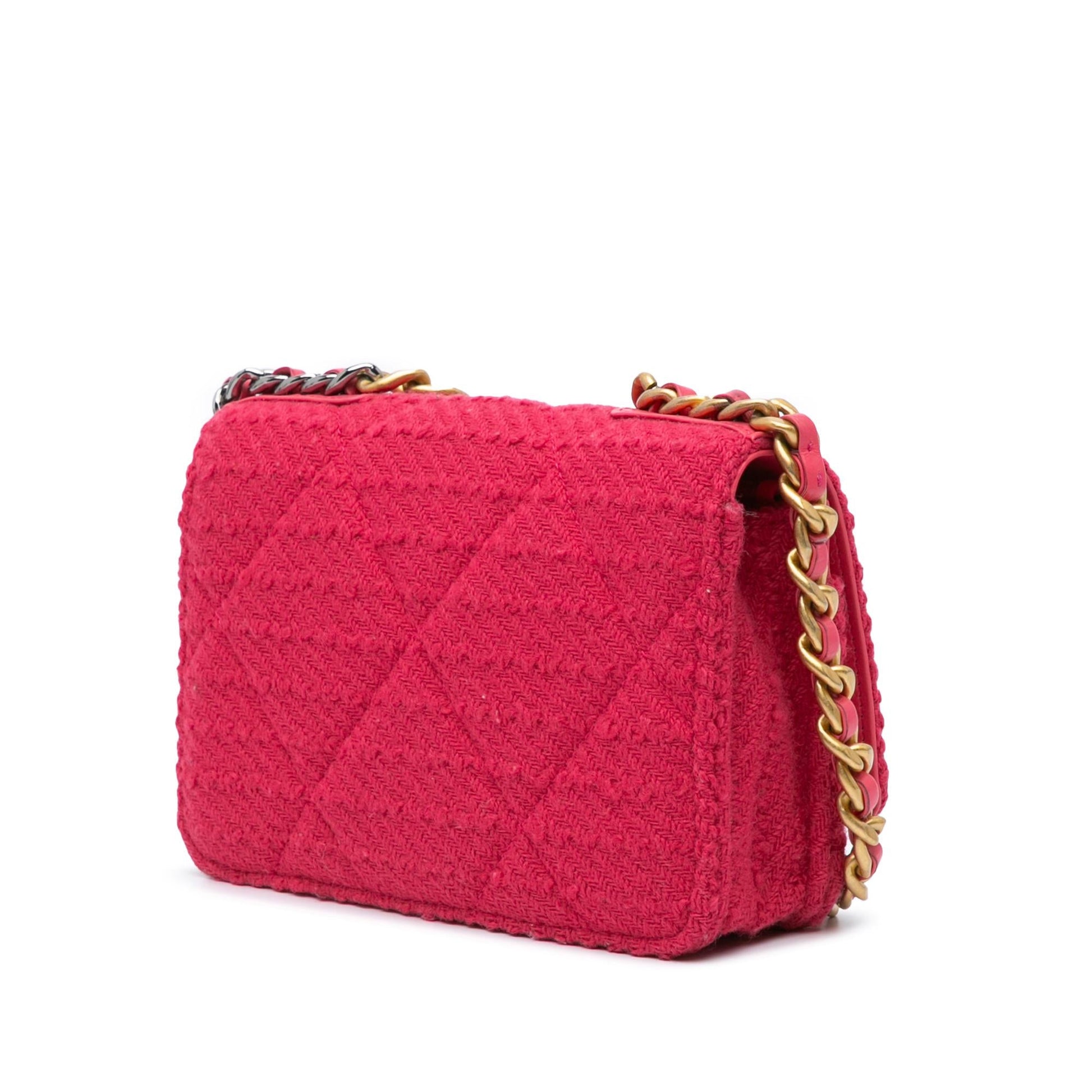Chanel Tweed 19 On Wallet Case Chain 3