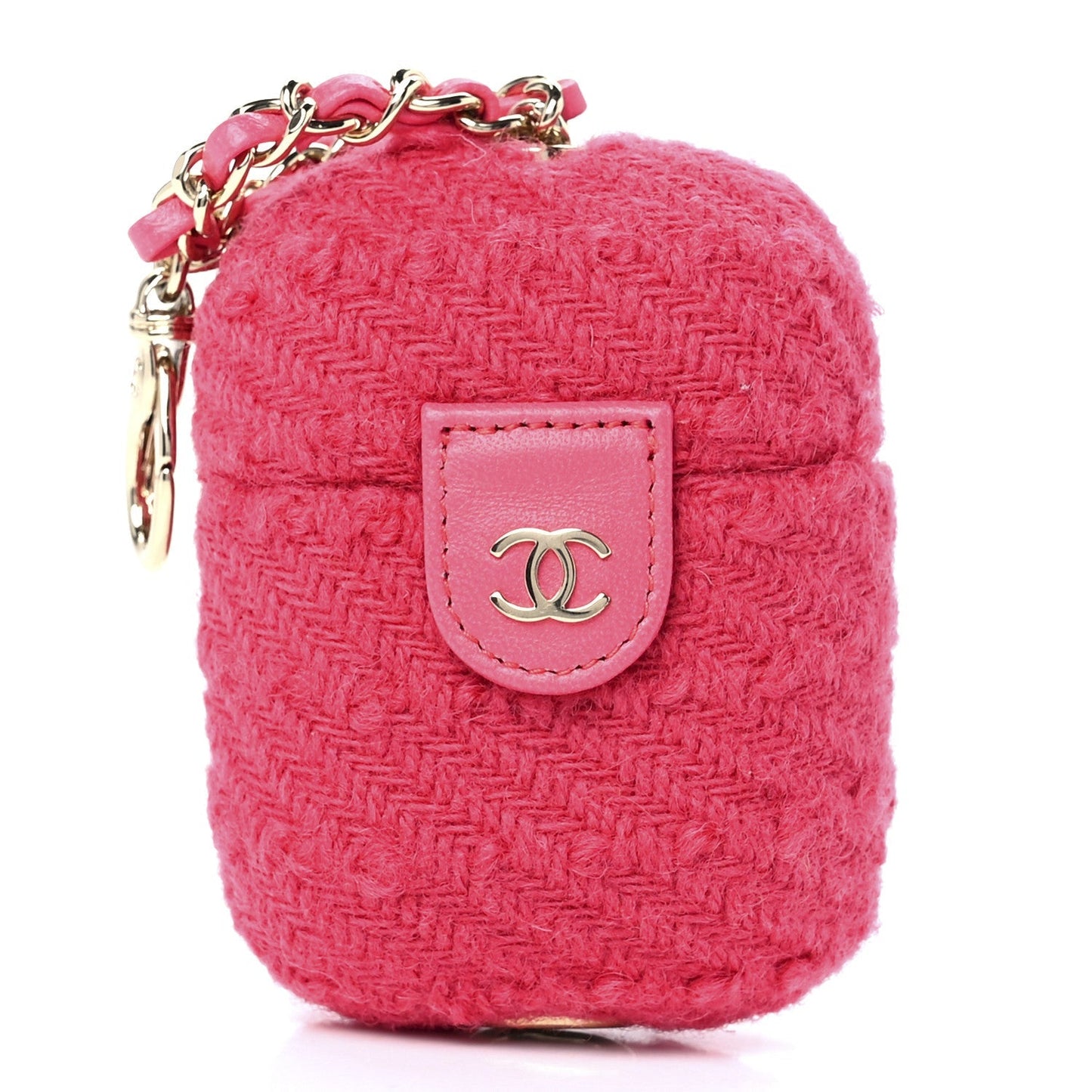 Chanel Tweed Airpods Pro Case Bag