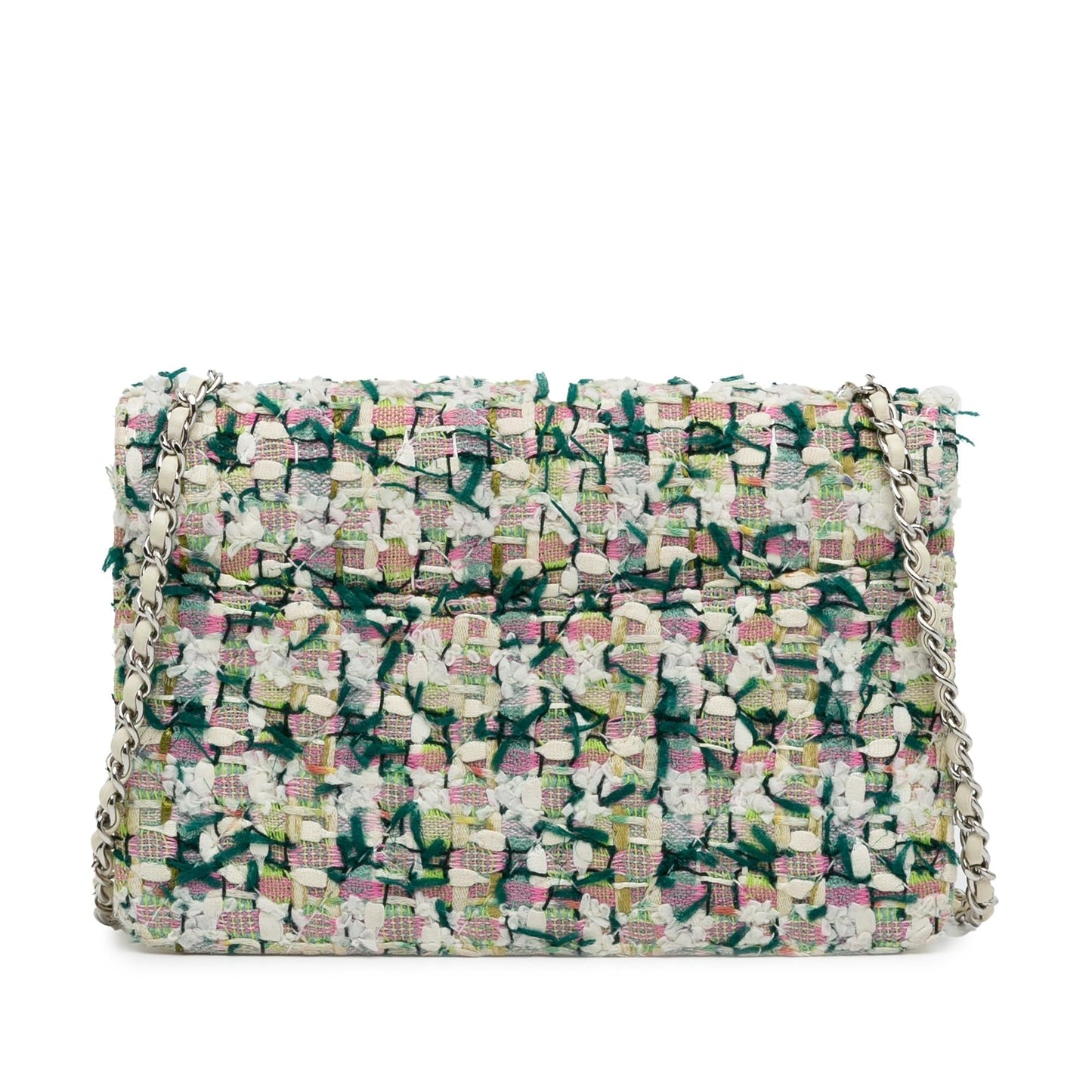 Chanel Tweed Beauty Lock Flap Bag (SHG-3g9Hun)