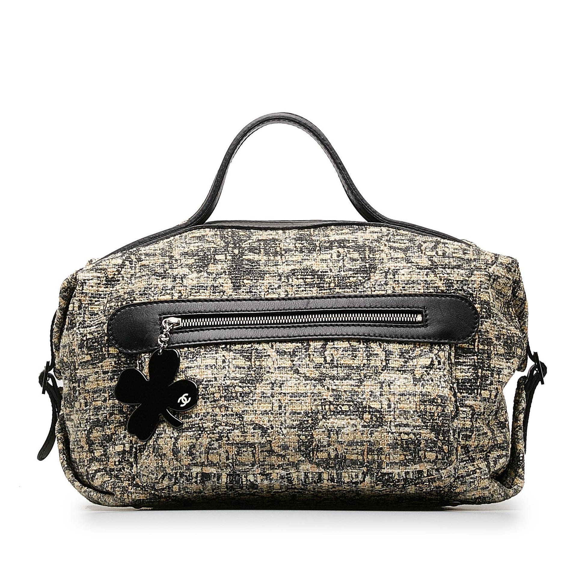 Chanel Tweed Clover SHG-JHfvlH Handbag