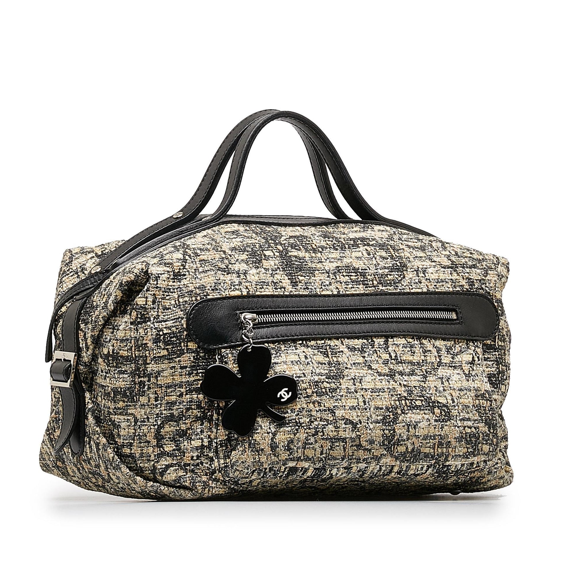 Chanel Tweed Clover SHG-JHfvlH Handbag