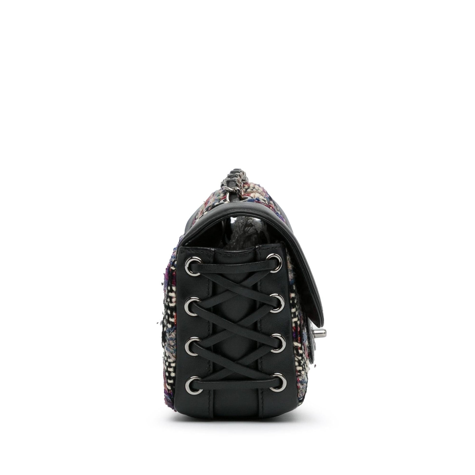 Chanel Tweed Coco Corset Flap SHG-aHwuBO Handbag