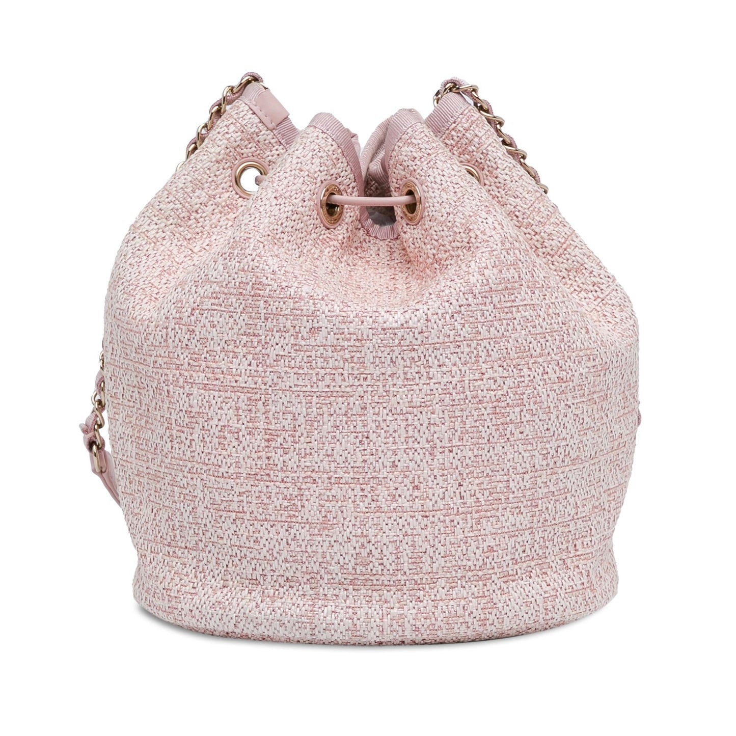 Chanel Tweed Deauville Drawstring Bucket SHG-2B1zbV Jewelry
