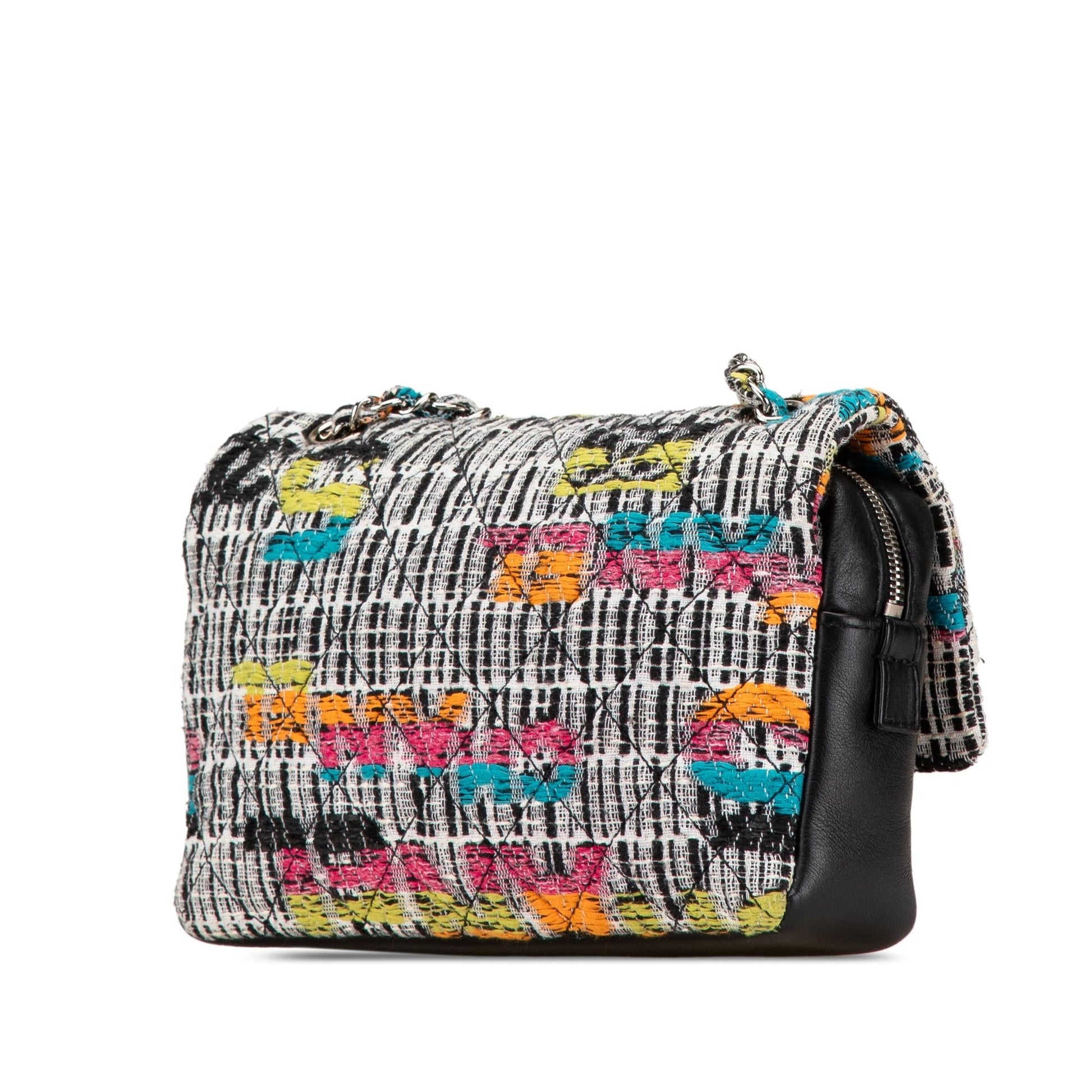 Chanel Tweed Easy Fantasy Flap Handbag Flap 1