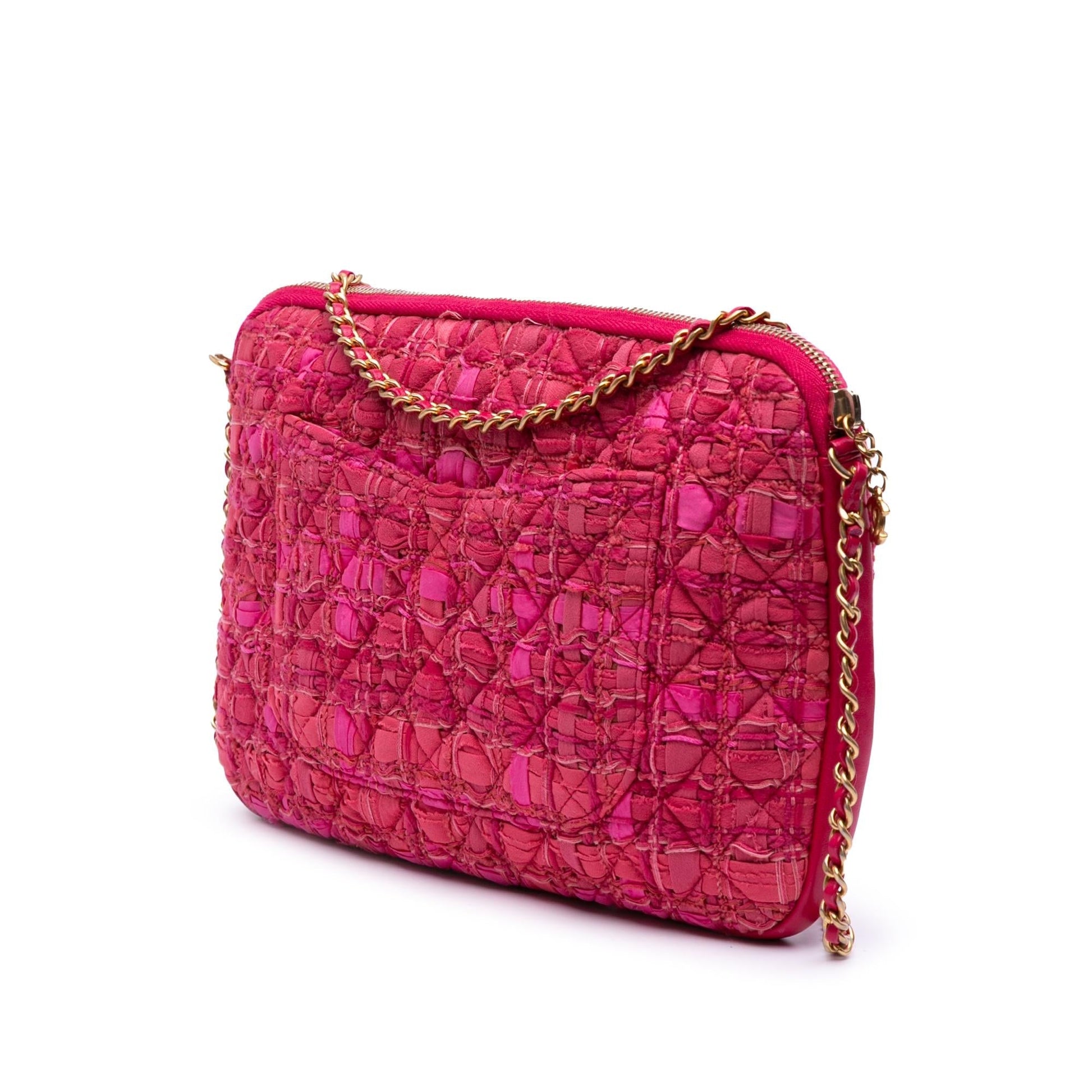 Chanel Tweed Girl Crossbody Bag