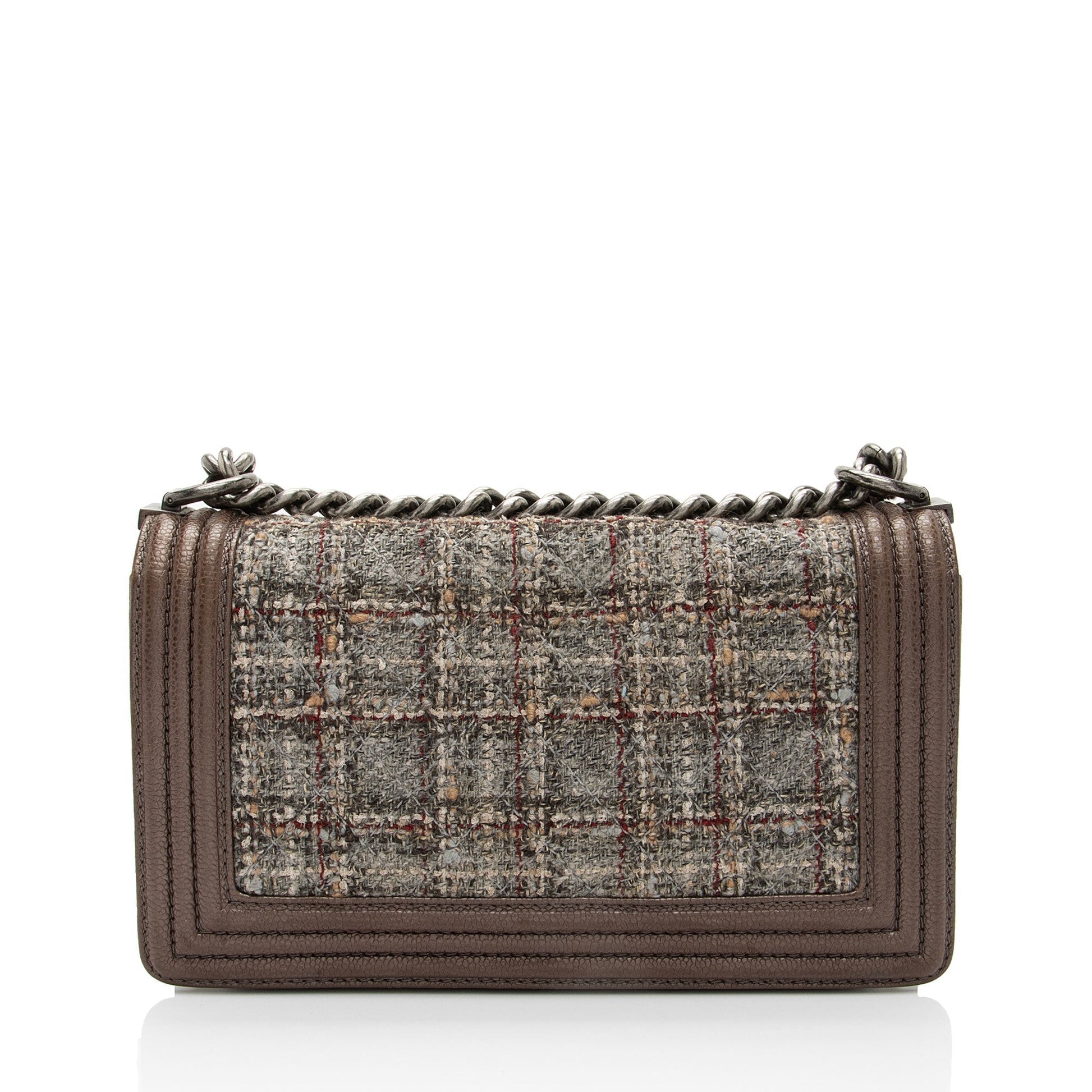 Chanel Tweed Paris-Edinburgh Old Boy SHF-PnHCww Handbag