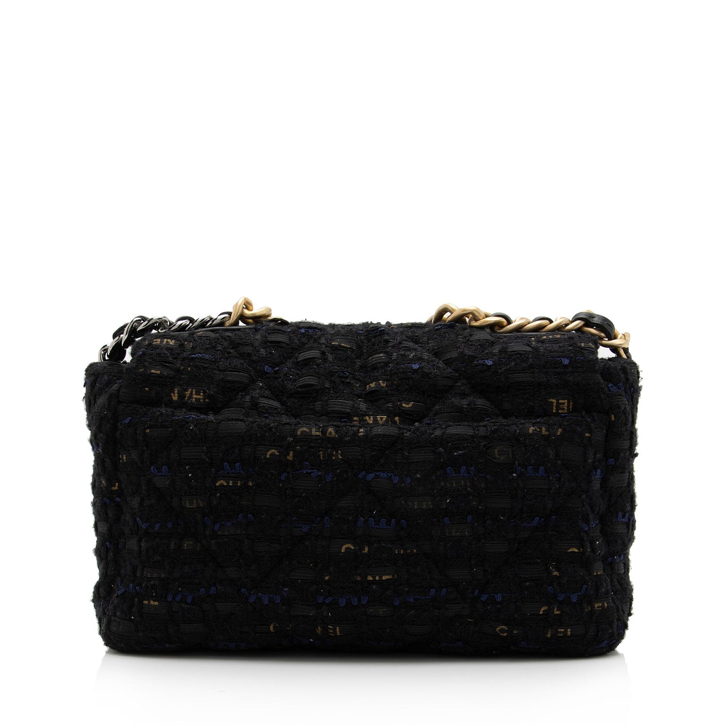 Chanel Tweed Ribbon 19 Flap SHF-xjNEFu Shoulder Bag