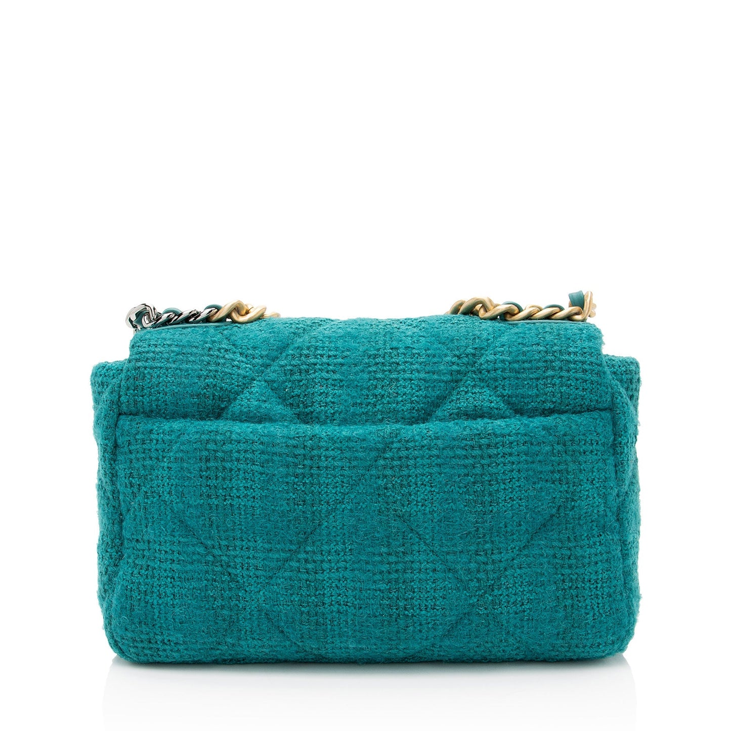 Chanel Tweed Ribbon 19 Flap Shoulder Bag