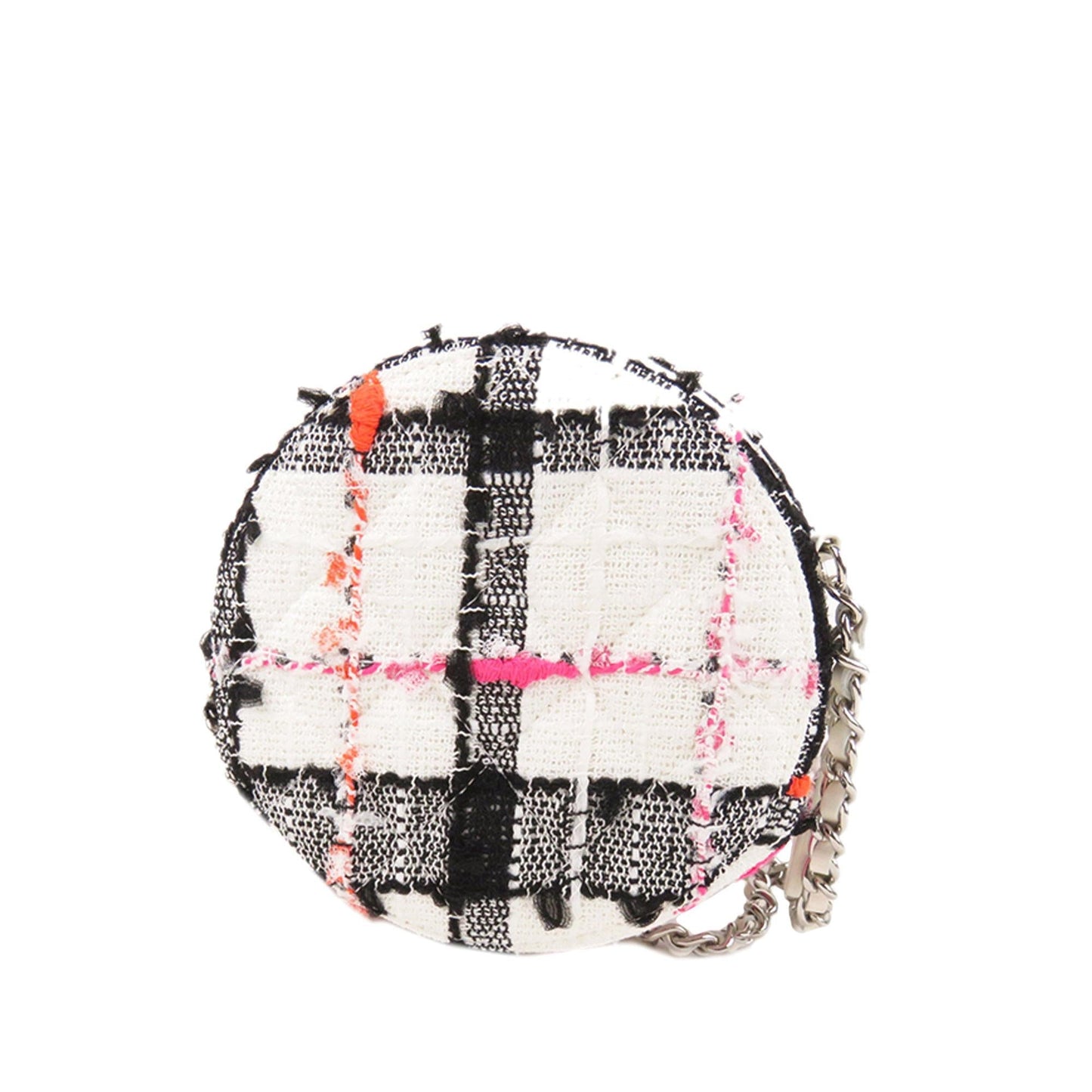 Chanel Tweed Round SHG-jox5Cf Clutch Bag
