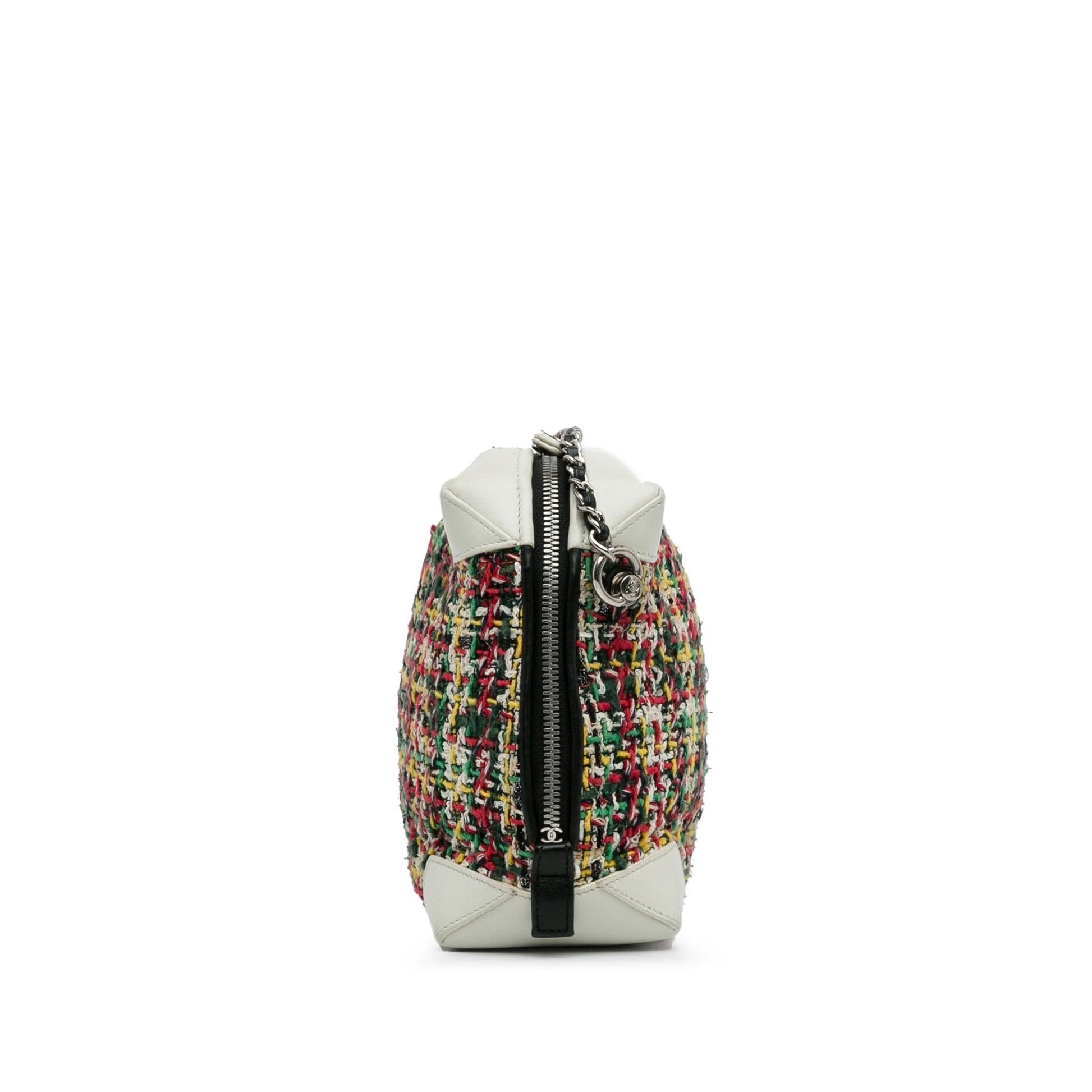 Chanel Tweed Street Allure Camera SHG-FMkfvs Crossbody Bag