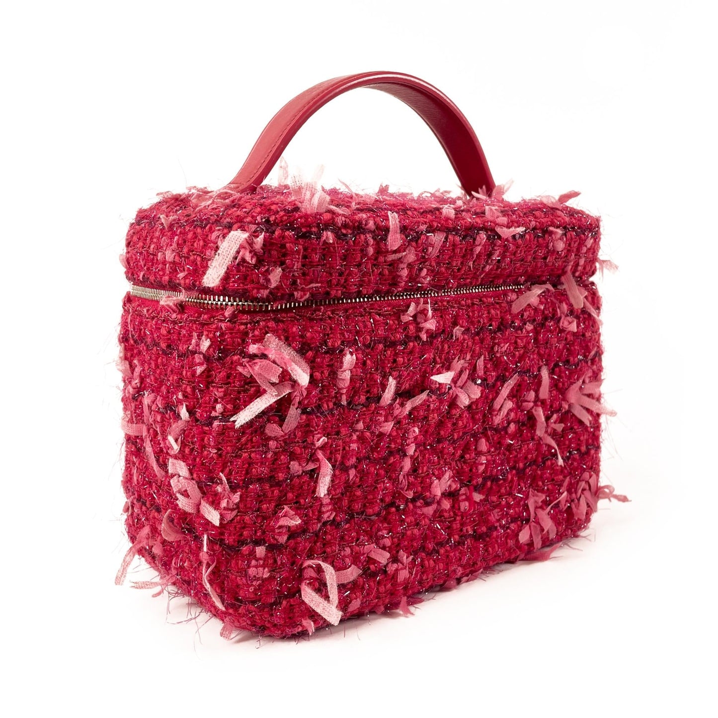 Chanel Tweed Trousse Vanity Kit SHG-PmOT87 Handbag