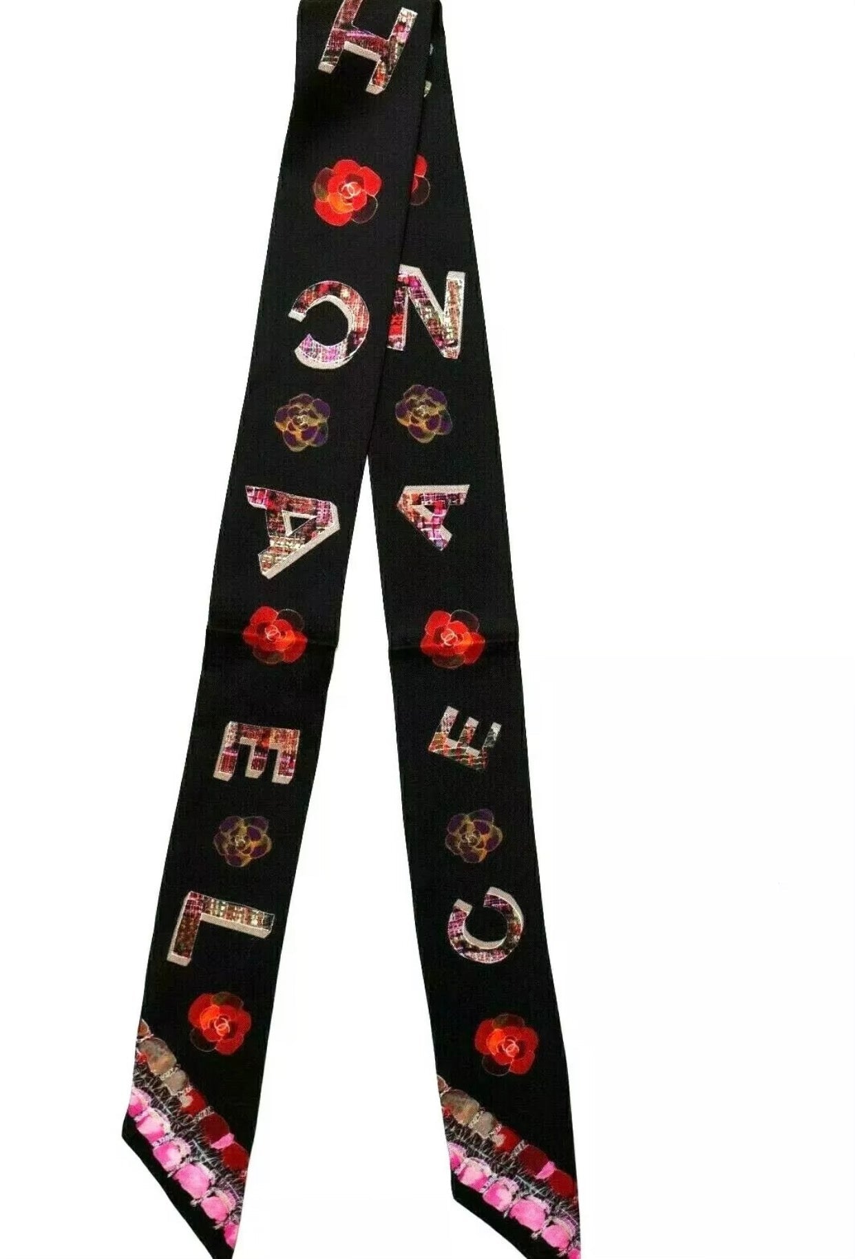 Chanel Twilly Slim Bandeau Scarf Handbag