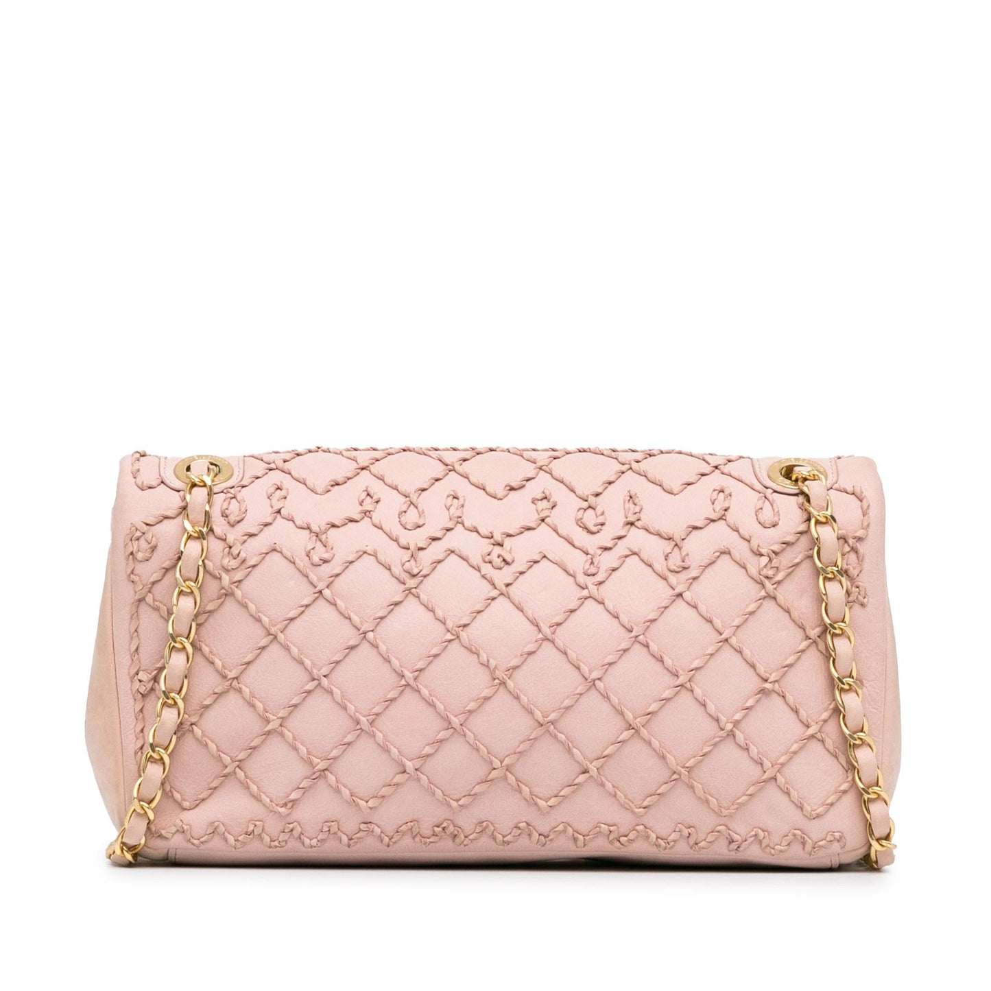 Chanel Twist Quilted Heart Flap SHG-uZx9EN Handbag