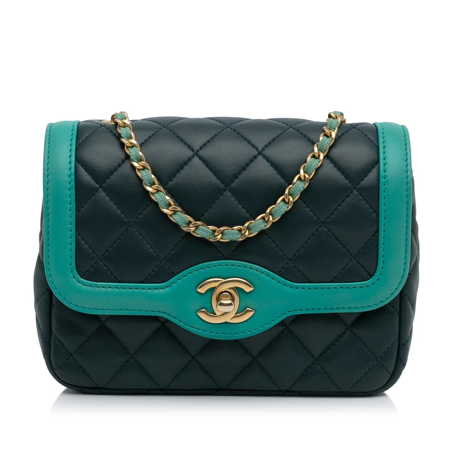 Chanel Two-Tone Day Flap SHG-Qdyuoq Shoulder Bag