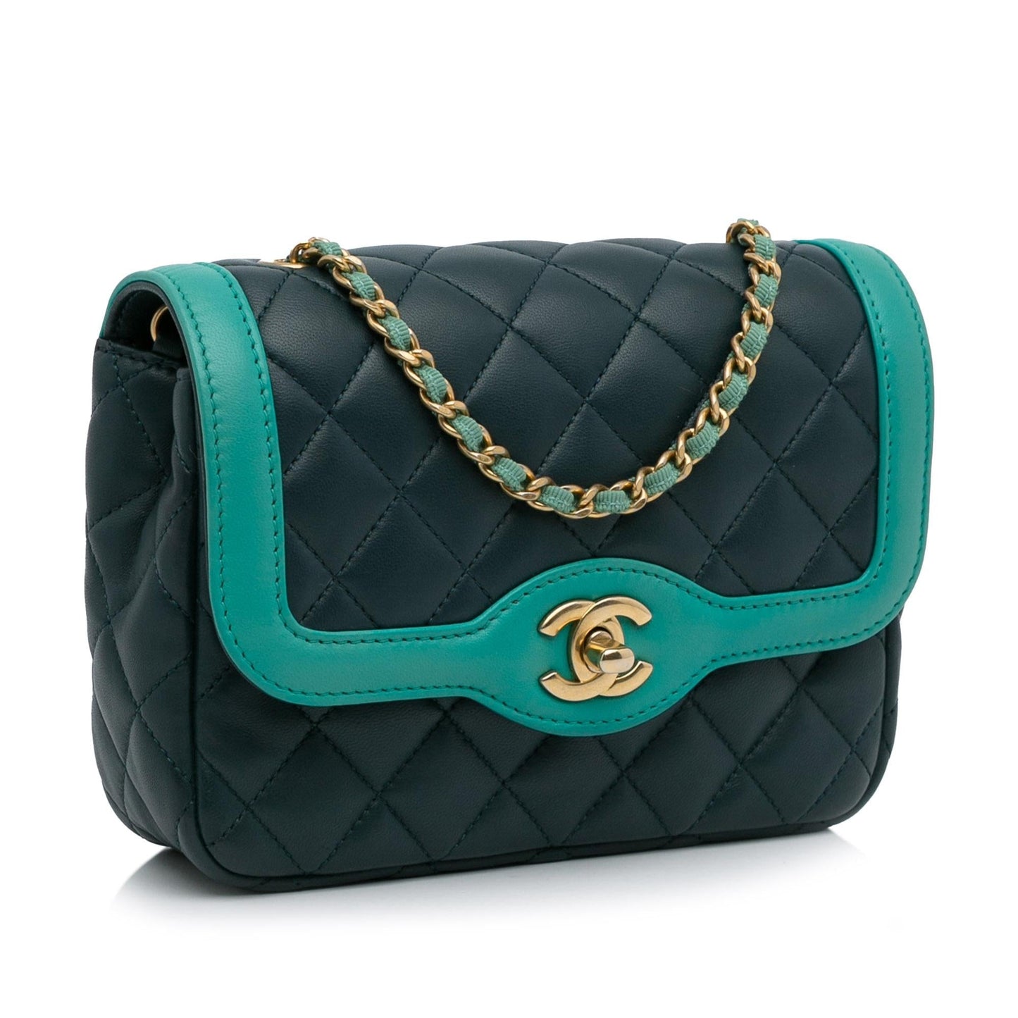 Chanel Two-Tone Day Flap SHG-Qdyuoq Shoulder Bag