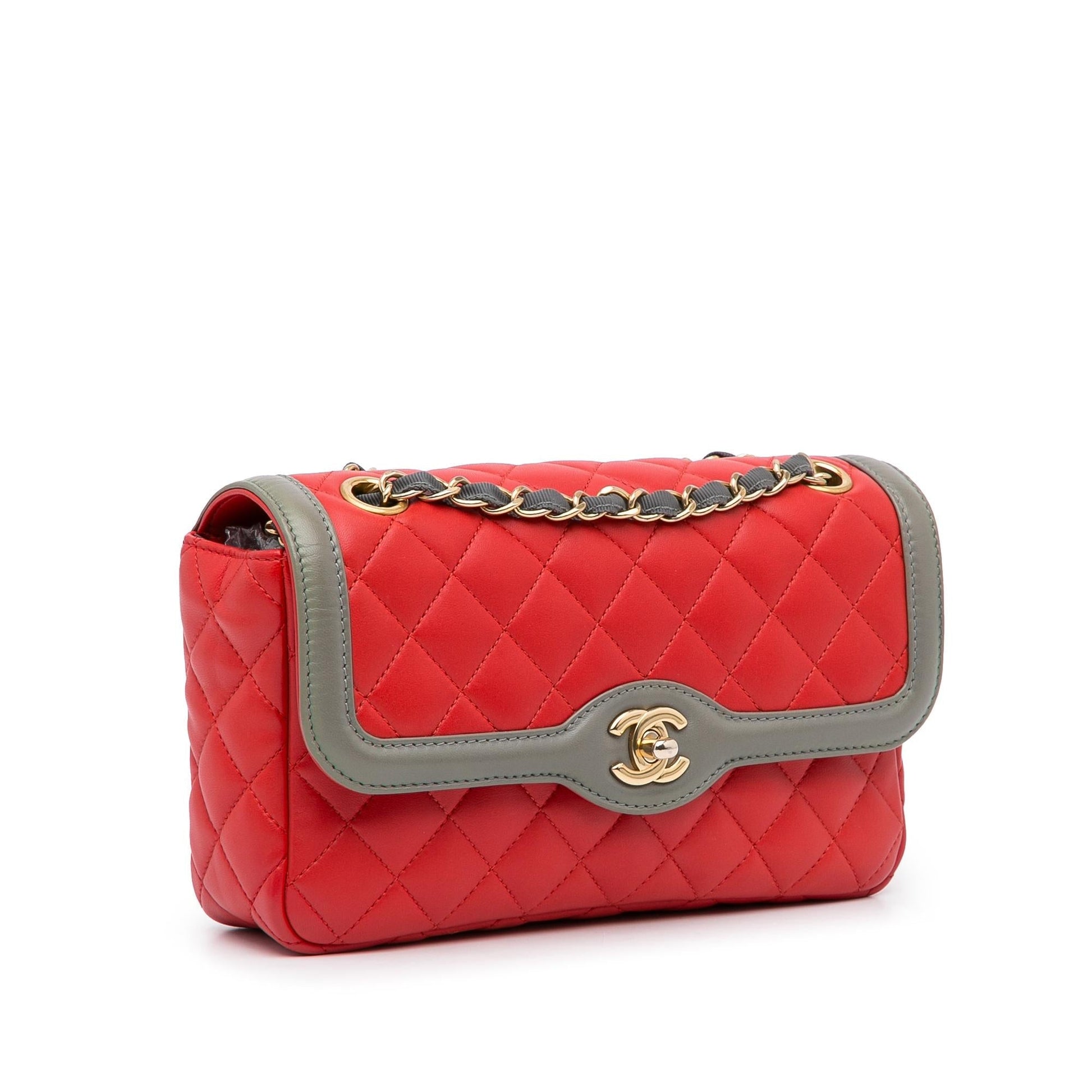 Chanel Two-Tone Day Flap SHG-hVVcNB Handbag