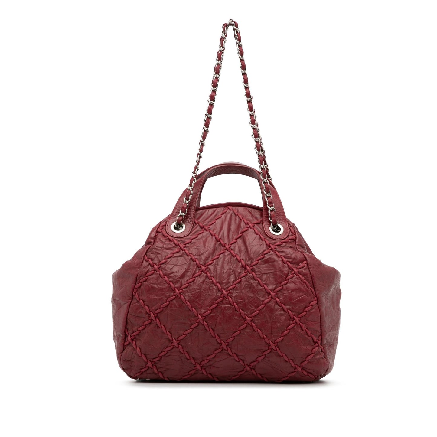 Chanel Ultra Stitch Bowler SHG-sdMuR6 Handbag