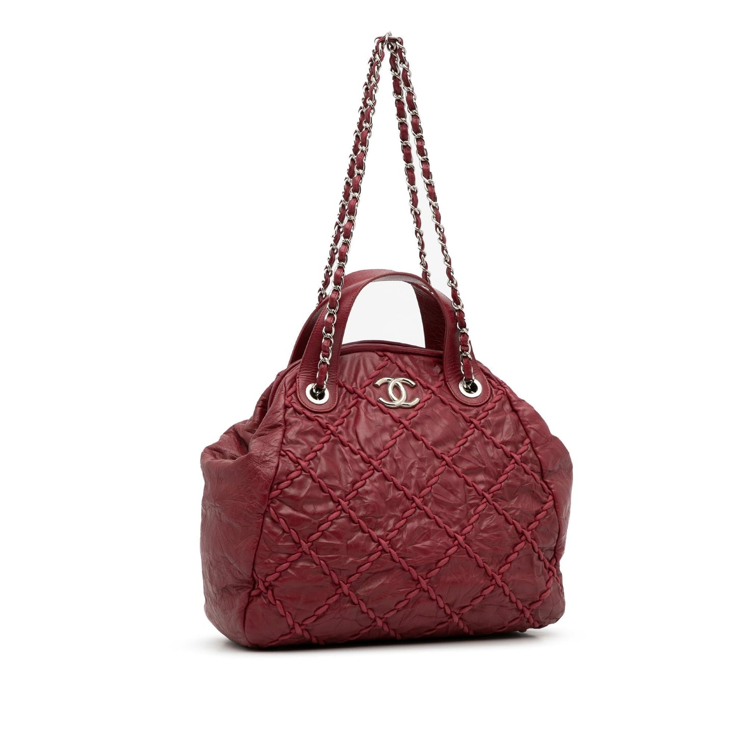 Chanel Ultra Stitch Bowler SHG-sdMuR6 Handbag