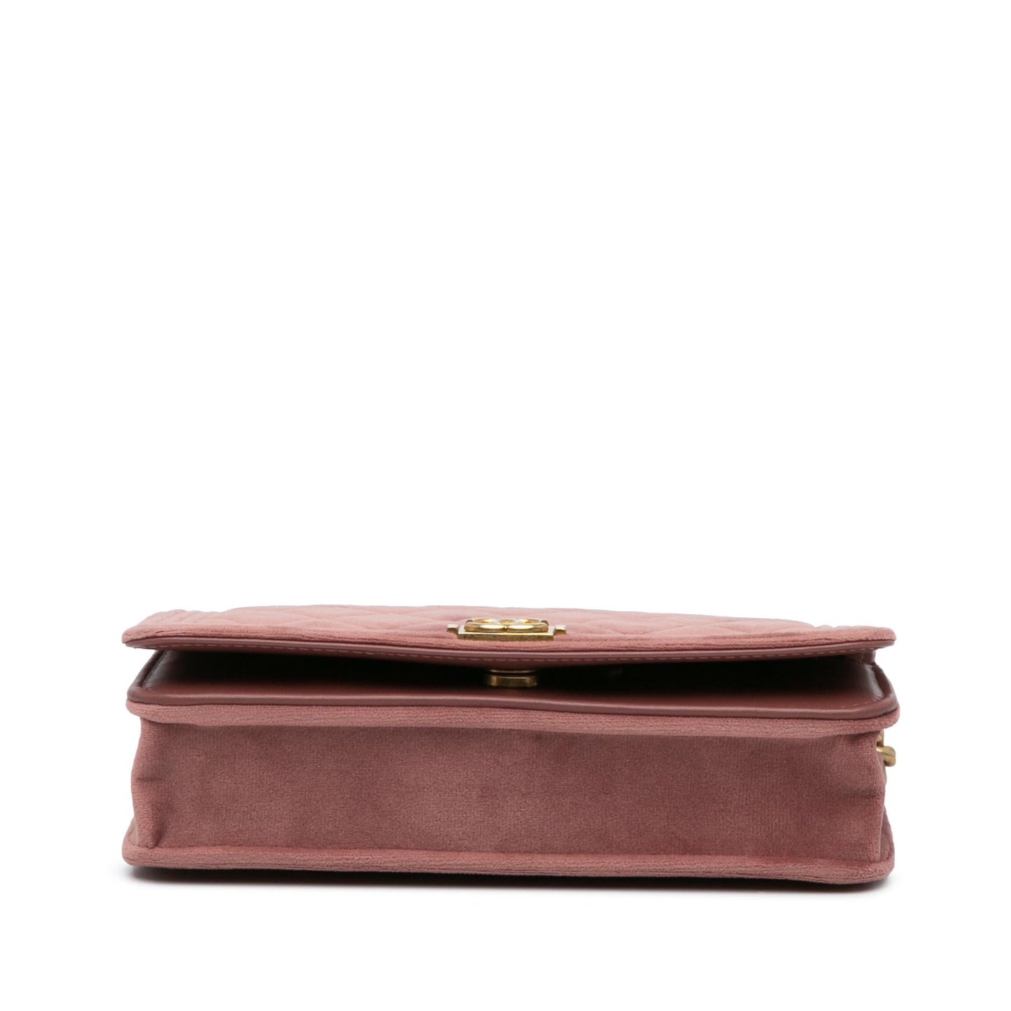 Chanel Velvet Boy Wallet on Chain 229067 Right Angle 0 Parent