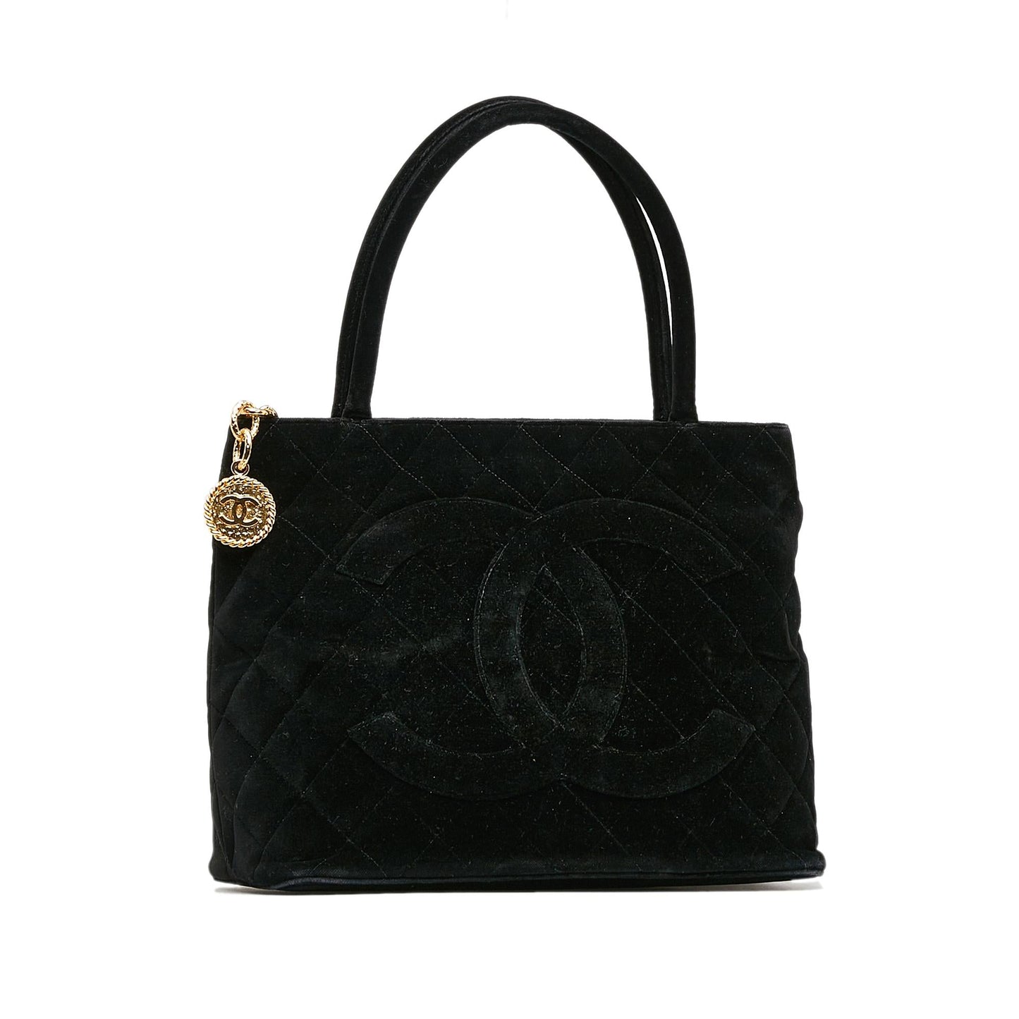 Chanel Velvet Medallion SHG-O6Jpwf Tote Bag