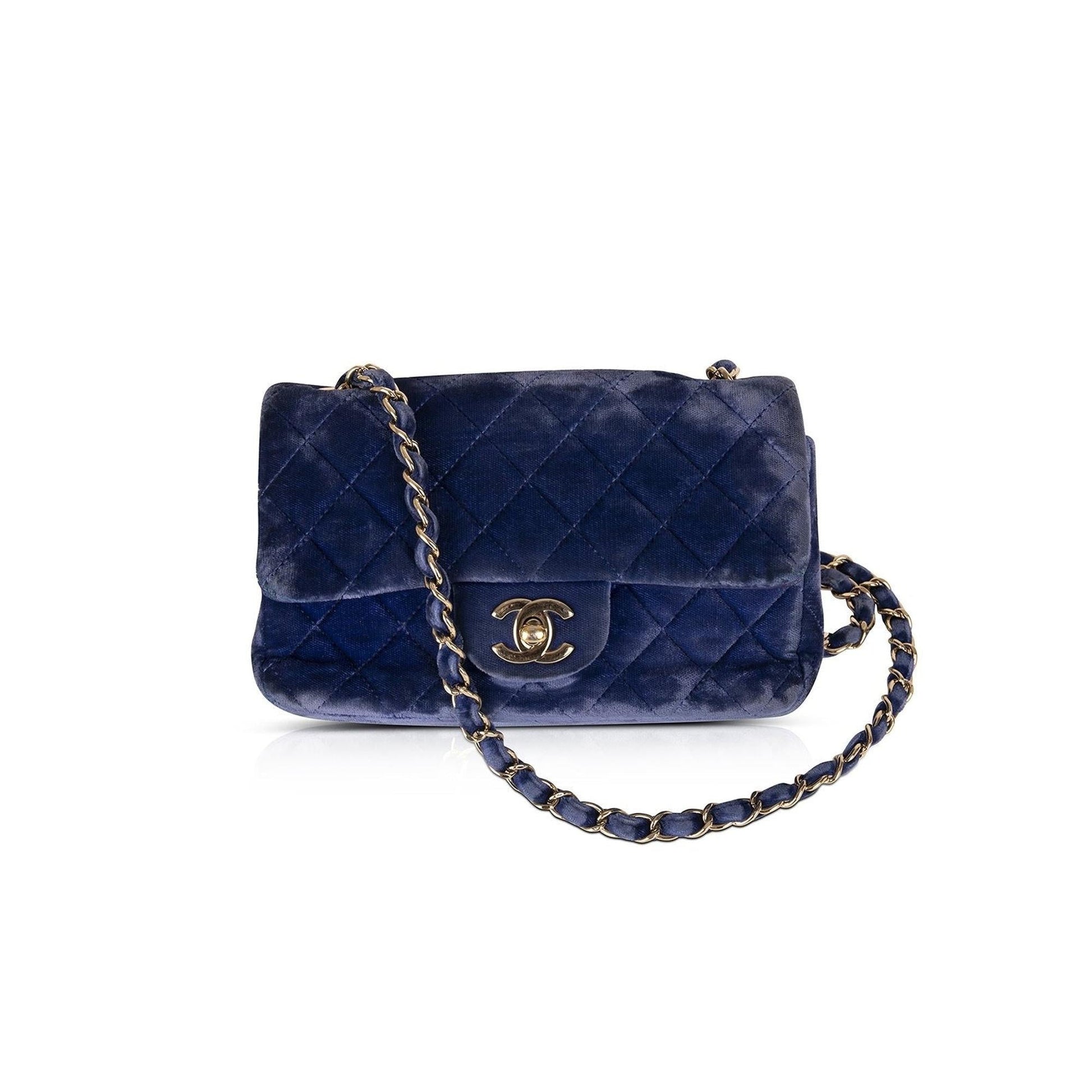 Louis Vuitton Chanel Velvet Flap Travel Bag