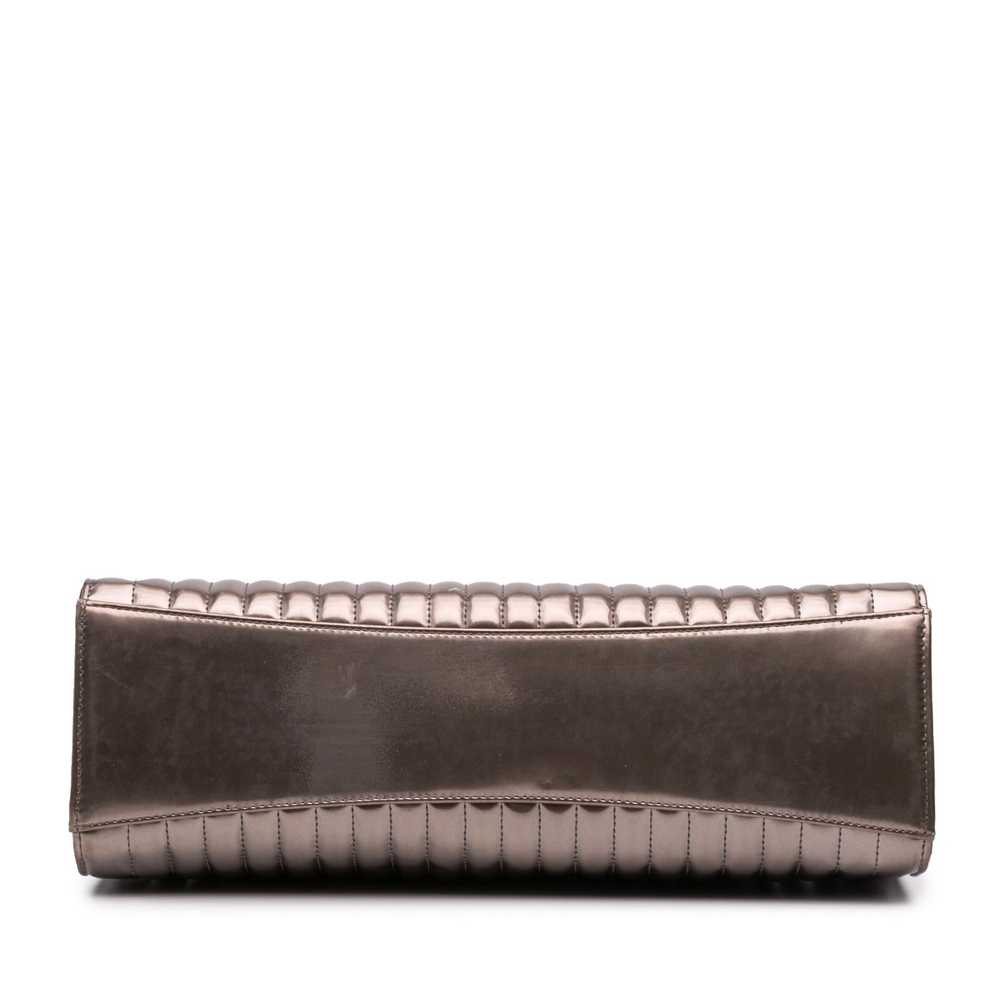 Chanel Vertical Quilted Patent Maharaja Express Flap Handbag