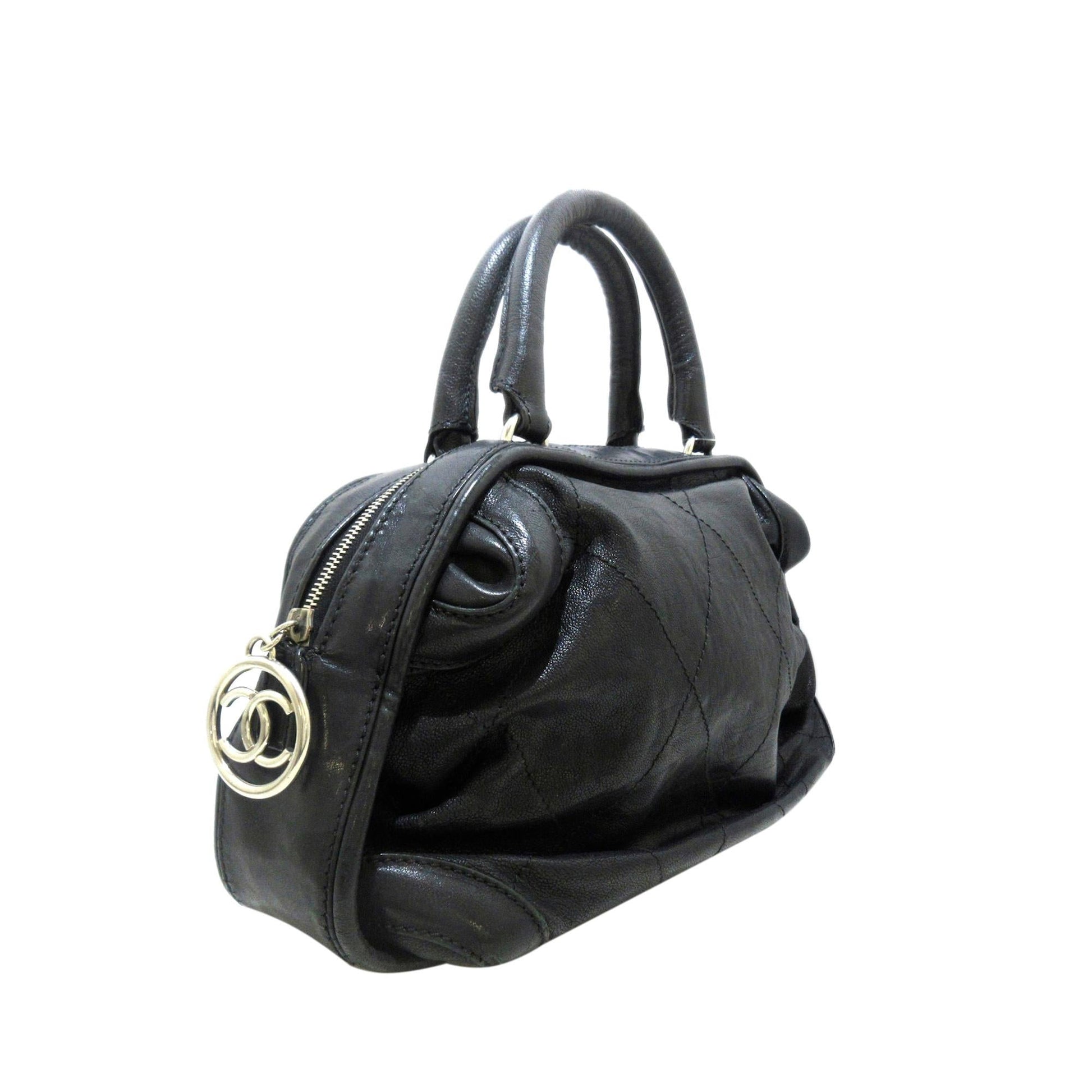 Chanel Wild Stitch Lambskin SHG Leather Handbag