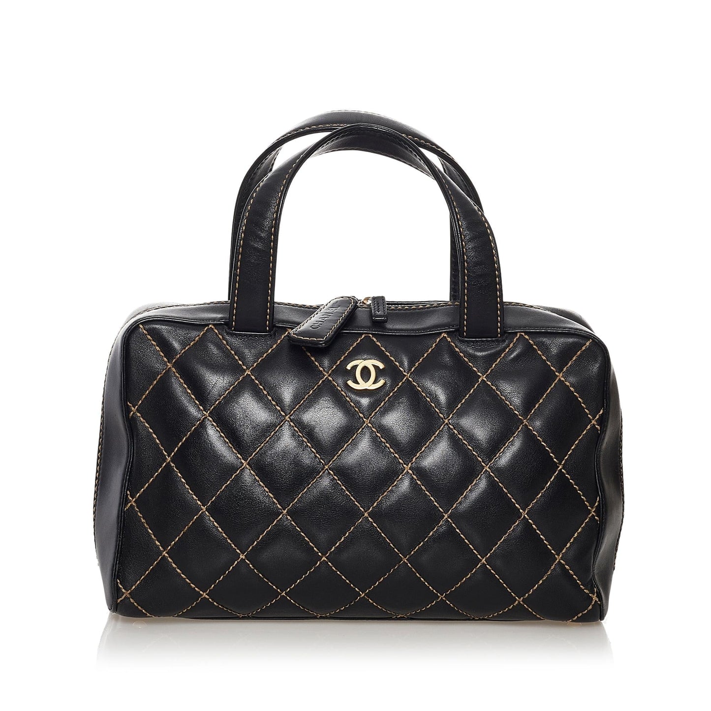 Chanel Wild Stitch SHG Leather Handbag Handbag Shg