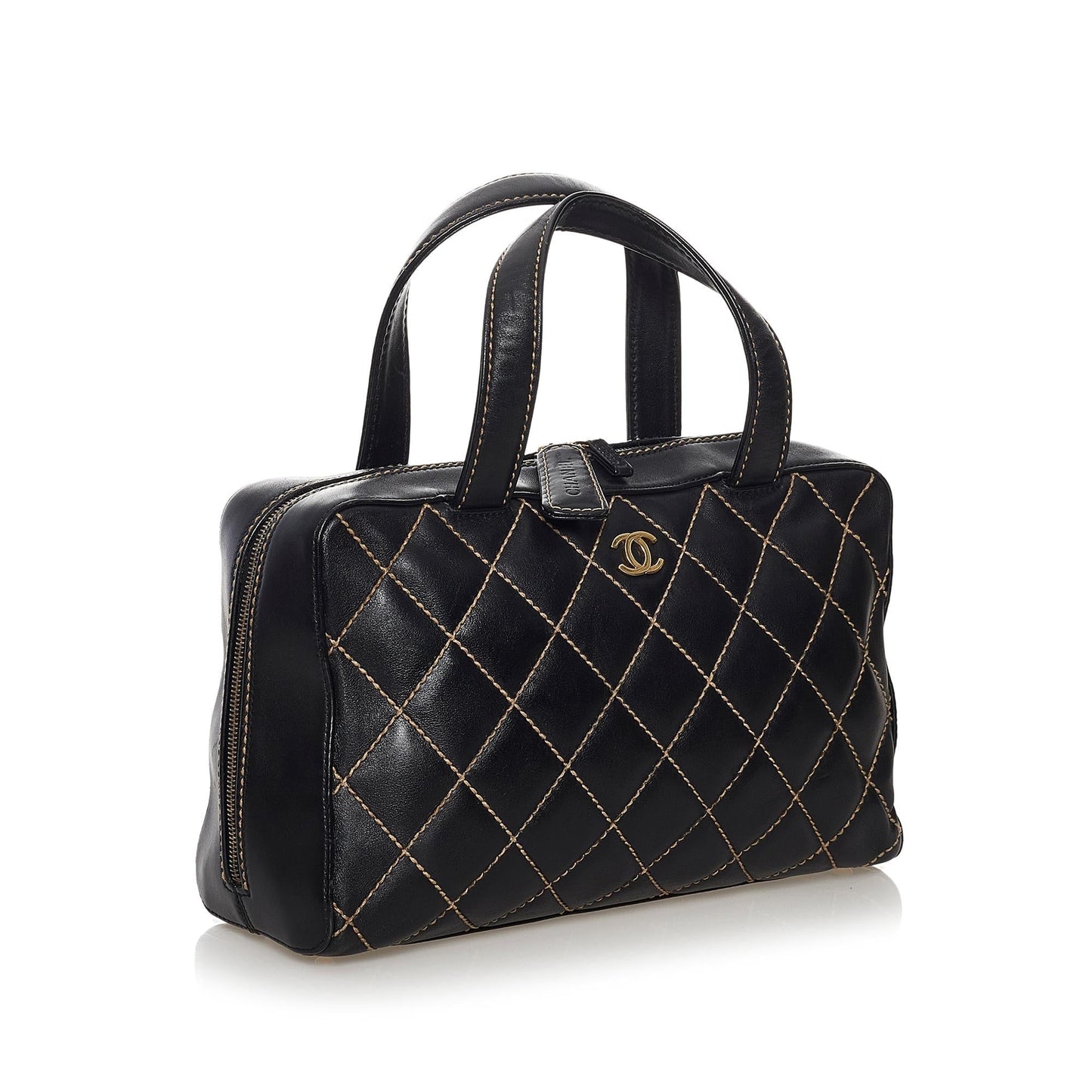 Chanel Wild Stitch SHG Leather Handbag Handbag Shg