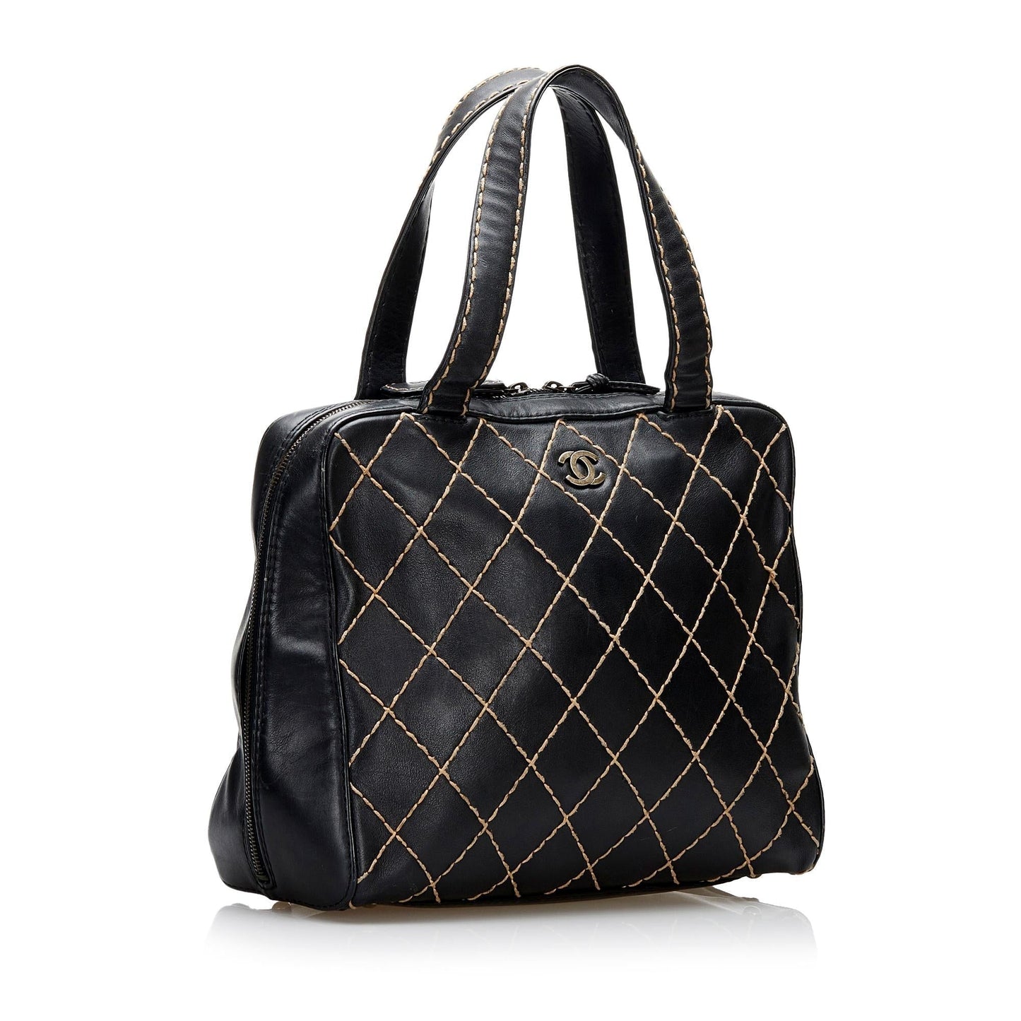 Chanel Wild Stitch SHG-N5J5VD Leather Handbag