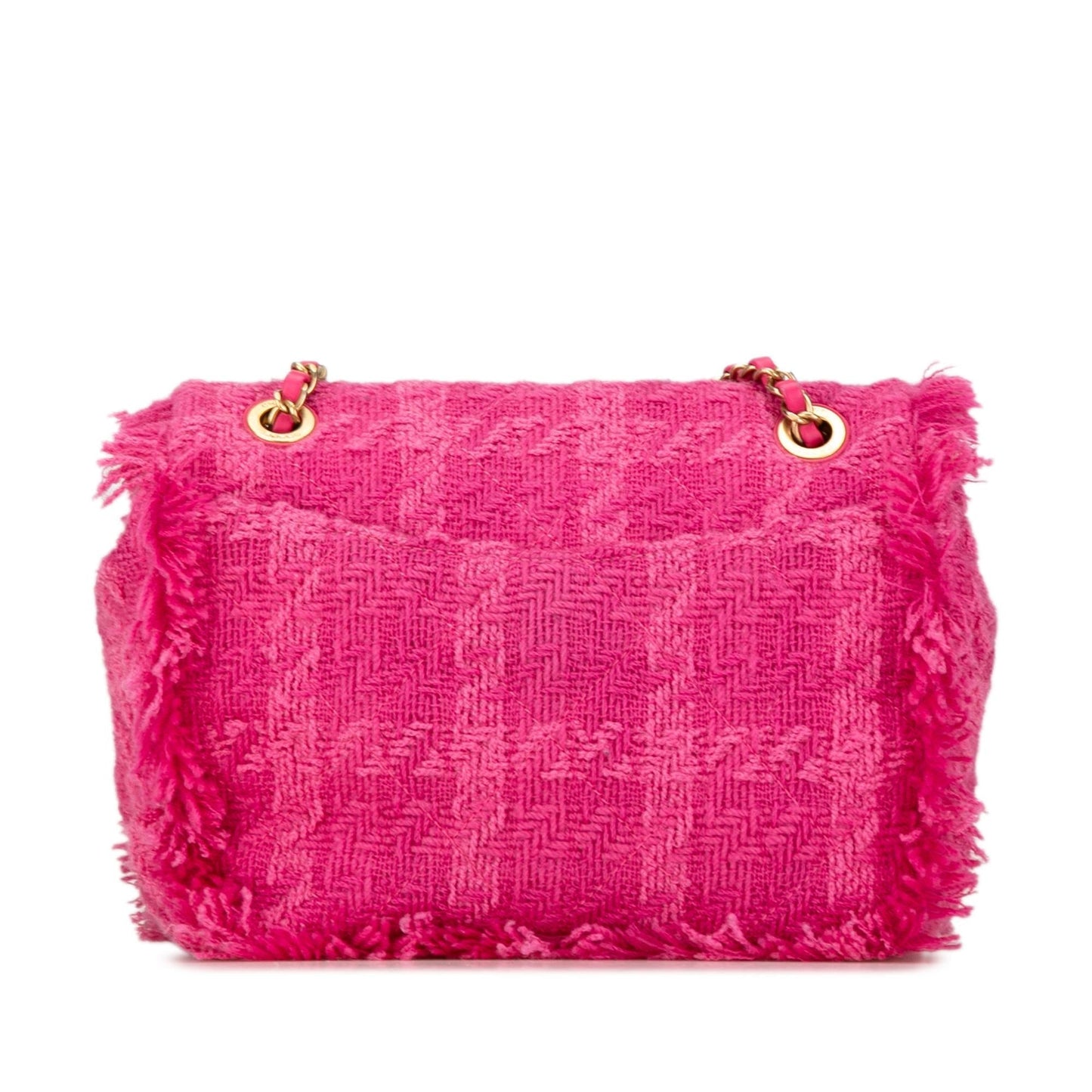 Chanel Wool Tweed Giant Logo Flap (SHG-cgNjh5)