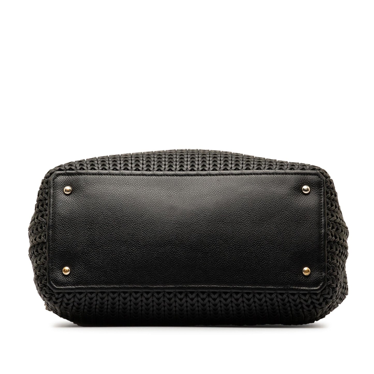 Chanel Woven Caviar Leather Tote (SHG-r7jUZ9)