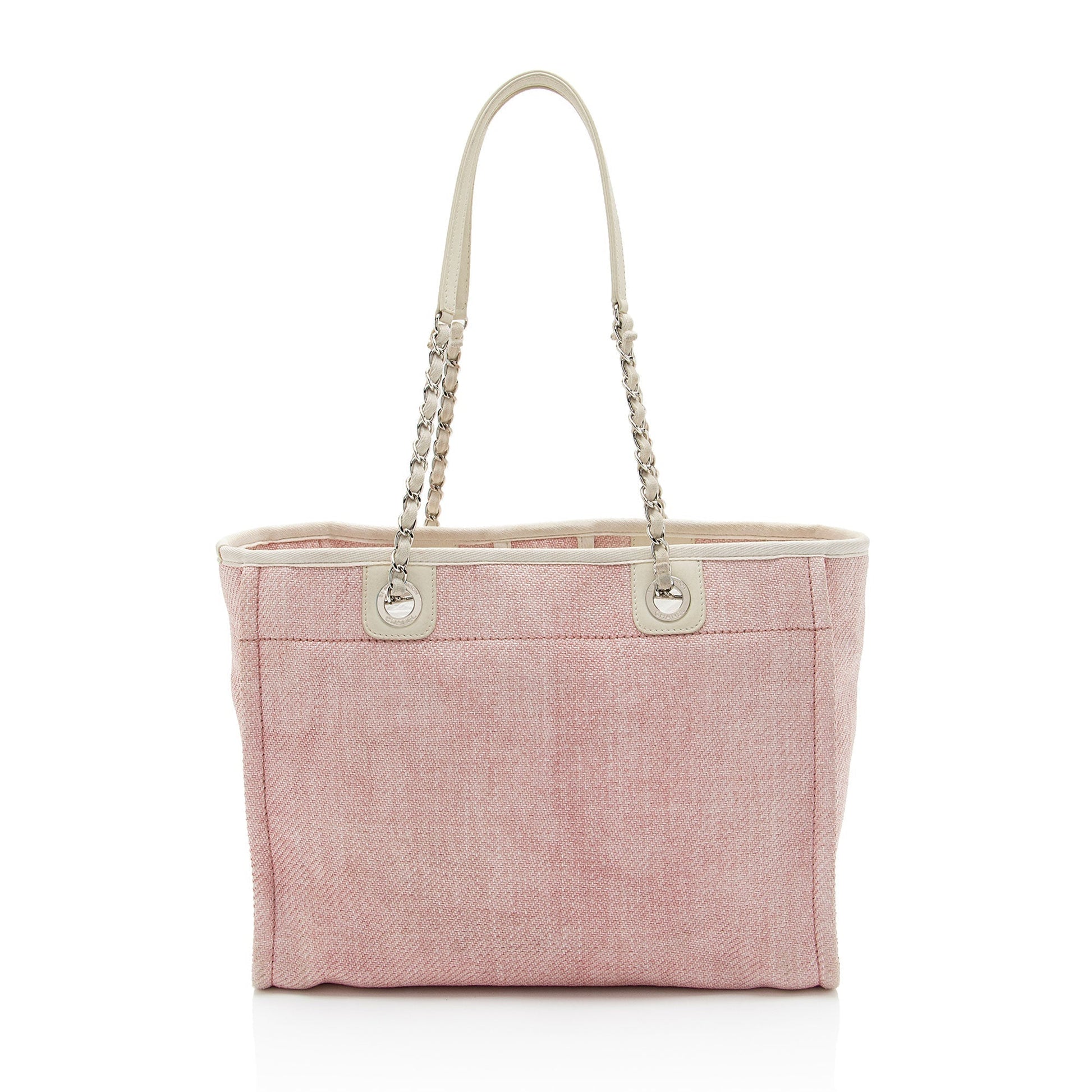 Chanel Woven Straw Deauville Small Tote (SHF-dndV47)