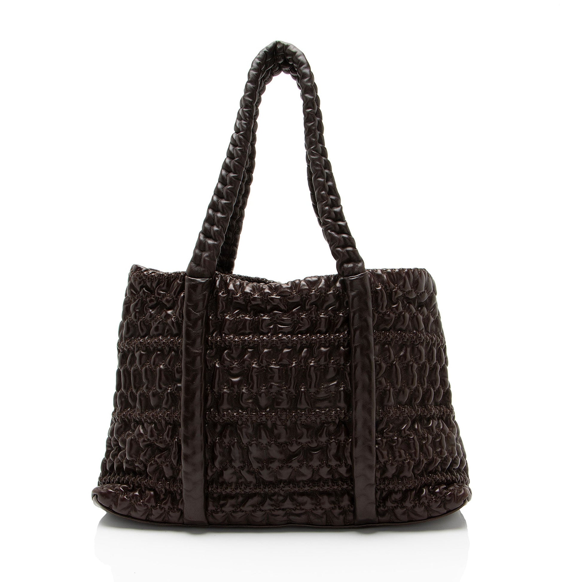 Chanel Wrinkled Lambskin Hidden Tote Bag