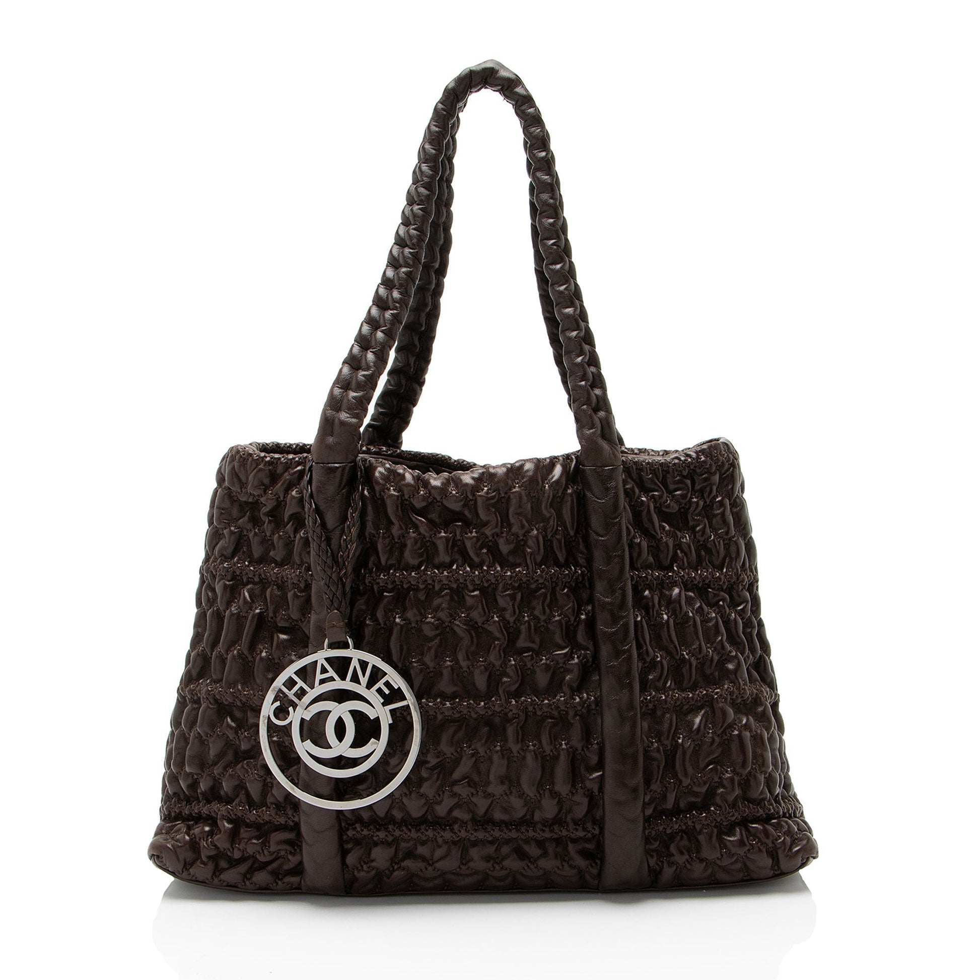 Chanel Wrinkled Lambskin Hidden Tote Bag