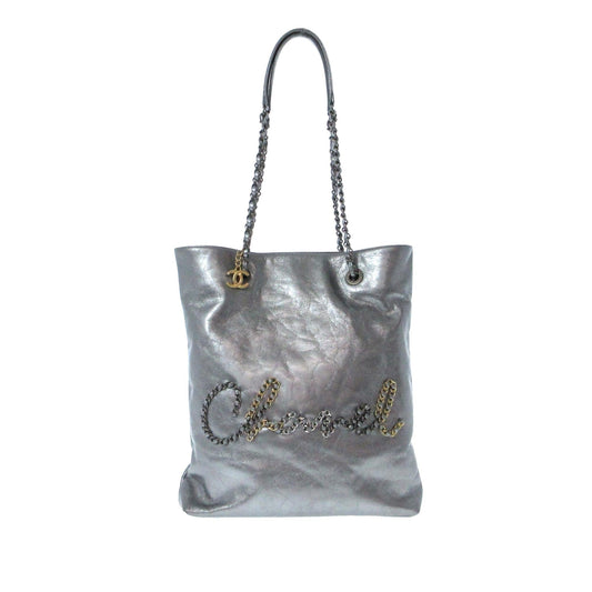 Chanel Written Tote Bag