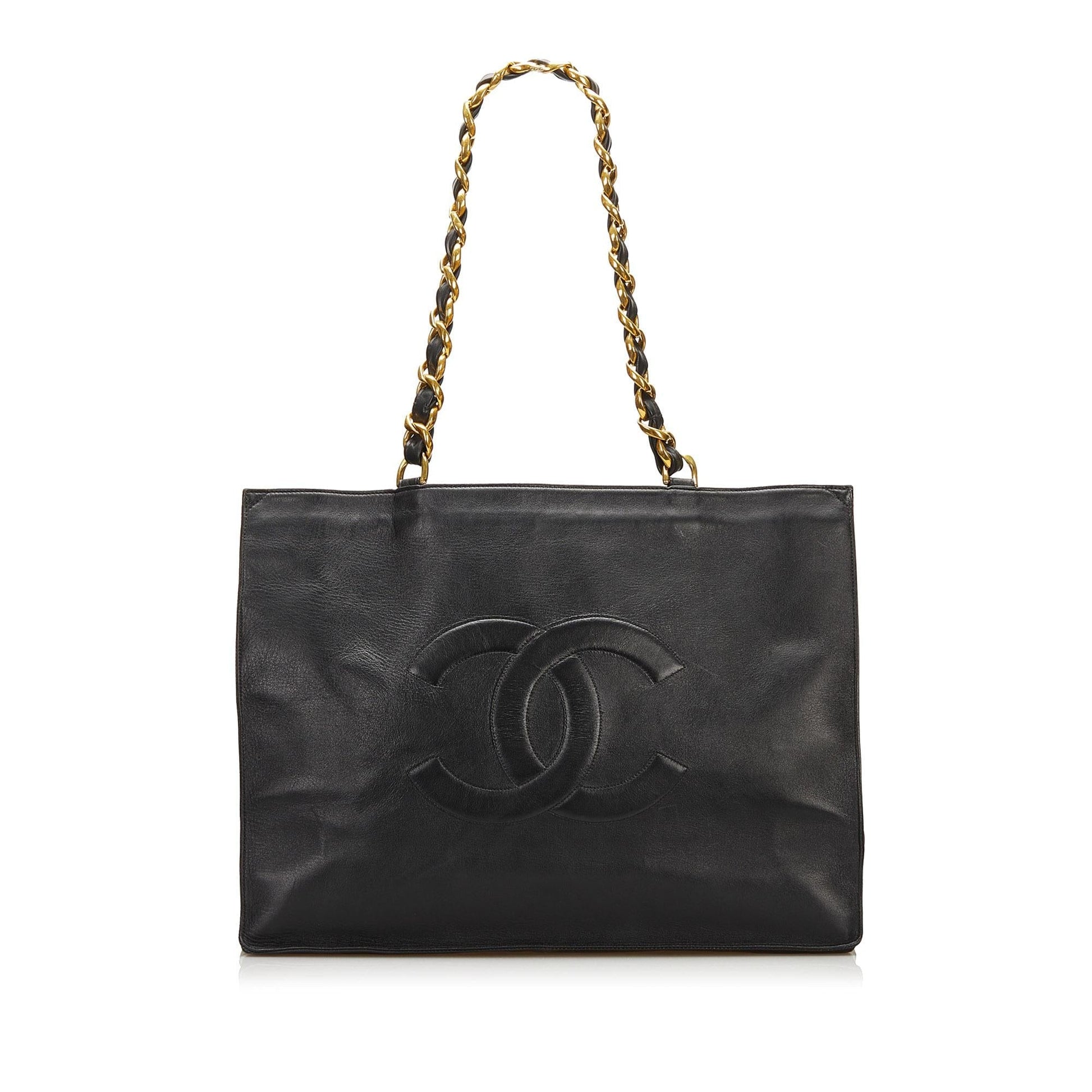 Chanel XL CC Lambskin SHG Tote Bag