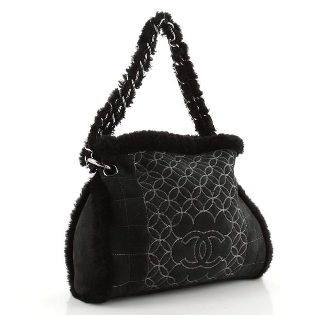 Chanel SQUARE STITCH QUILTED Tote Bag